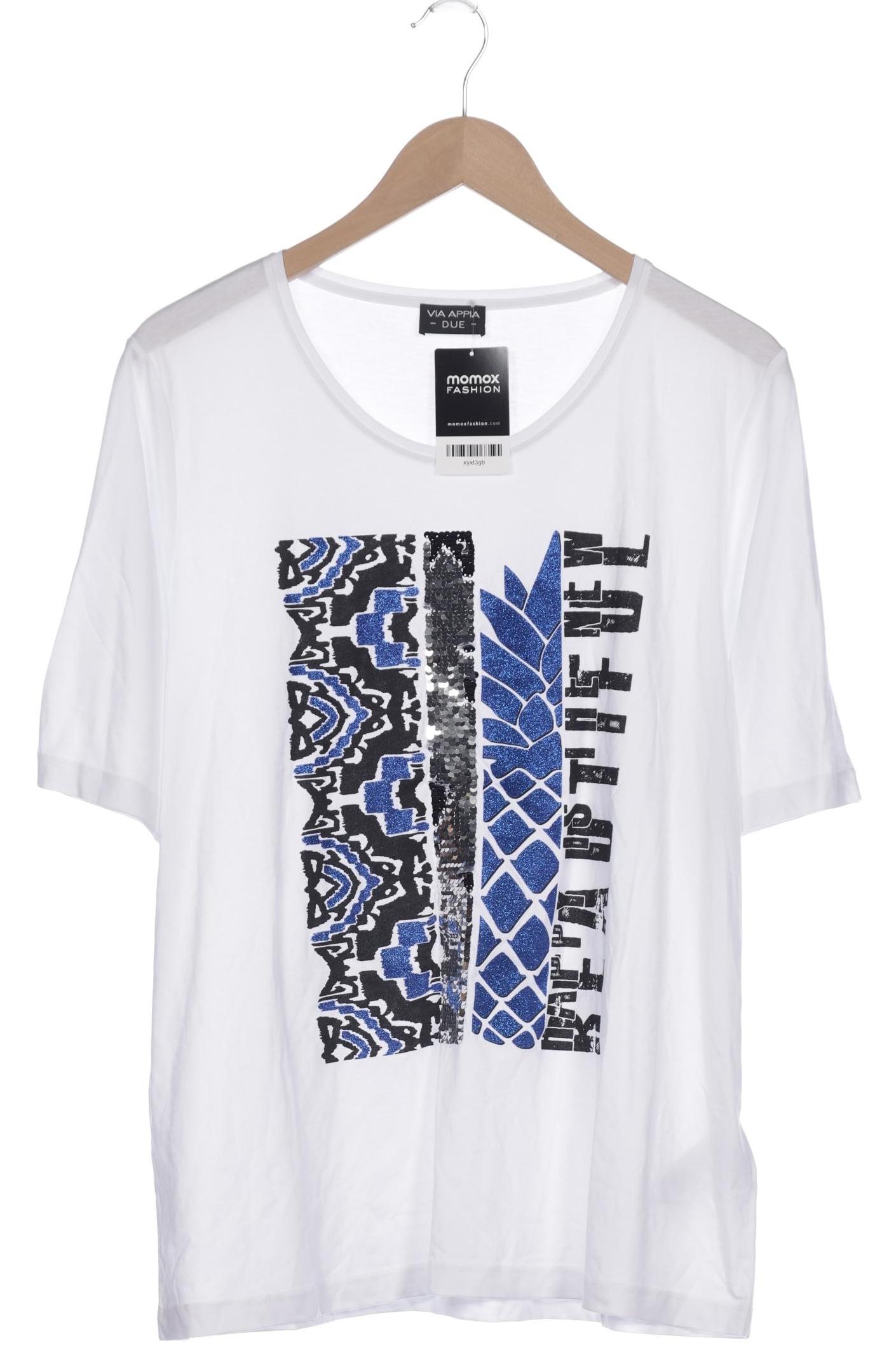 

VIA Appia DUE Damen T-Shirt, weiß, Gr. 44
