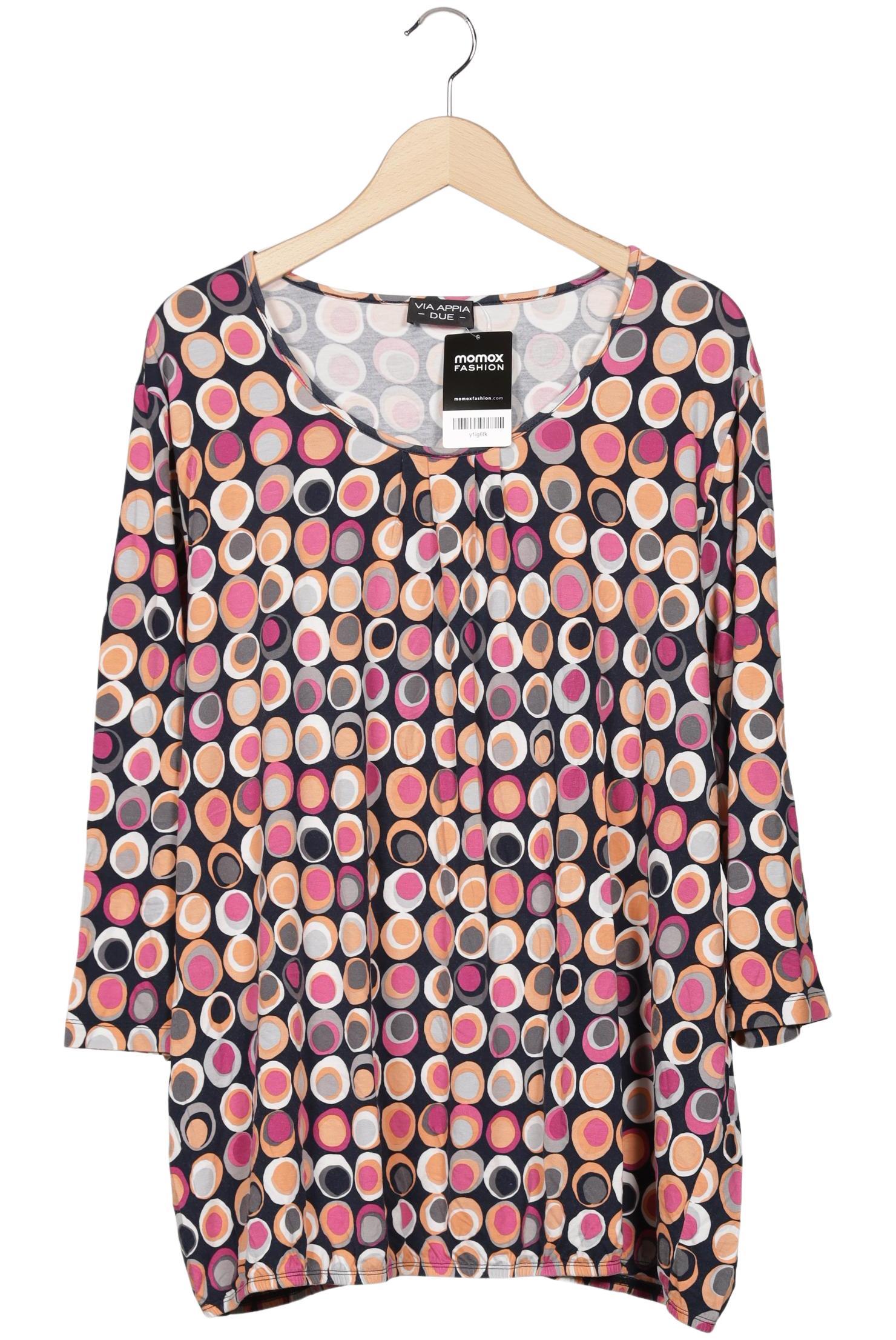 

VIA Appia DUE Damen Langarmshirt, mehrfarbig, Gr. 50