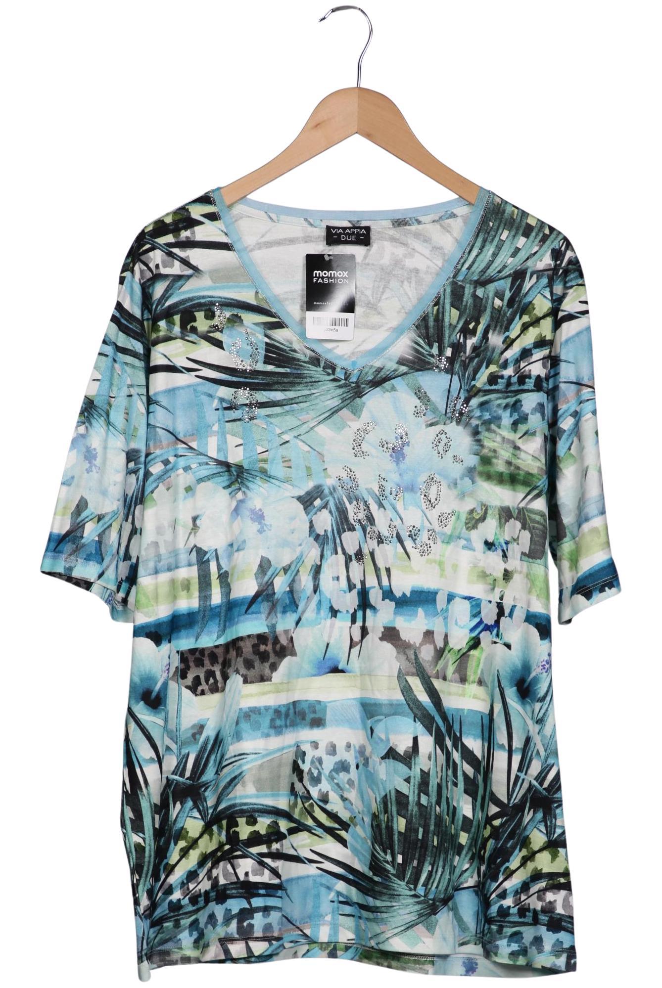 

VIA Appia DUE Damen T-Shirt, blau, Gr. 50