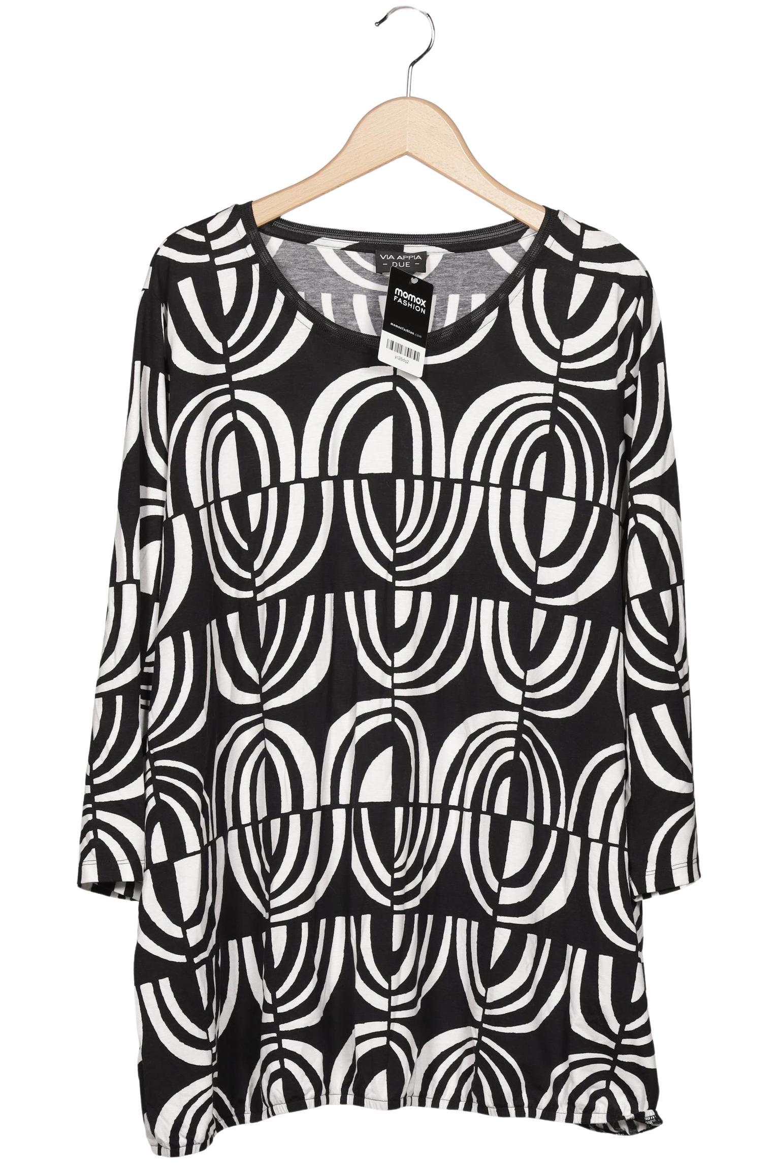 

VIA Appia DUE Damen Langarmshirt, mehrfarbig, Gr. 50