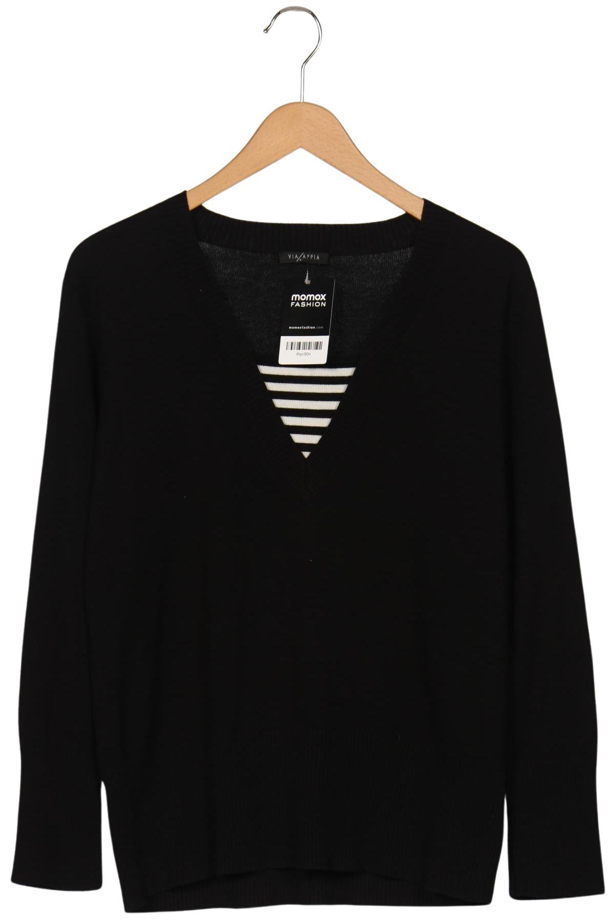 

VIA Appia DUE Damen Pullover, schwarz, Gr. 44