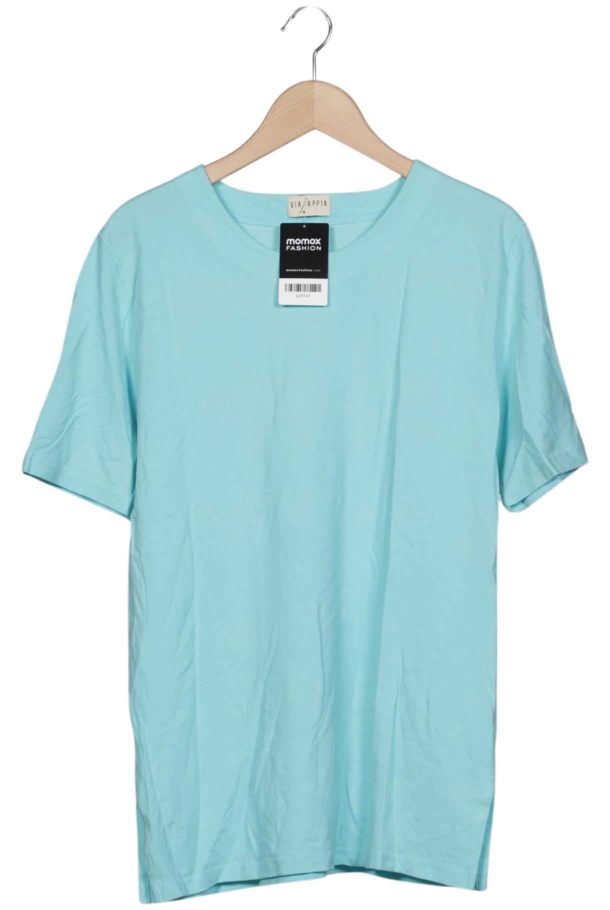 

VIA Appia DUE Damen T-Shirt, hellblau, Gr. 40