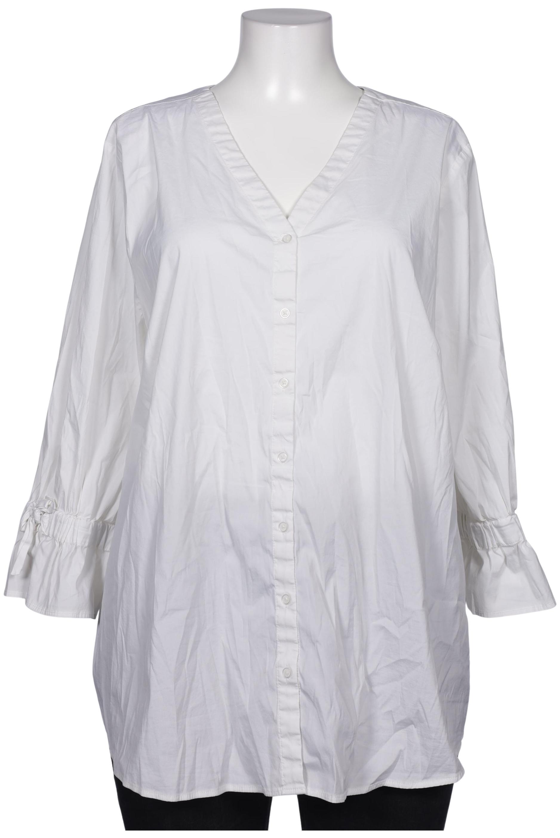 

VIA Appia DUE Damen Bluse, weiß, Gr. 52