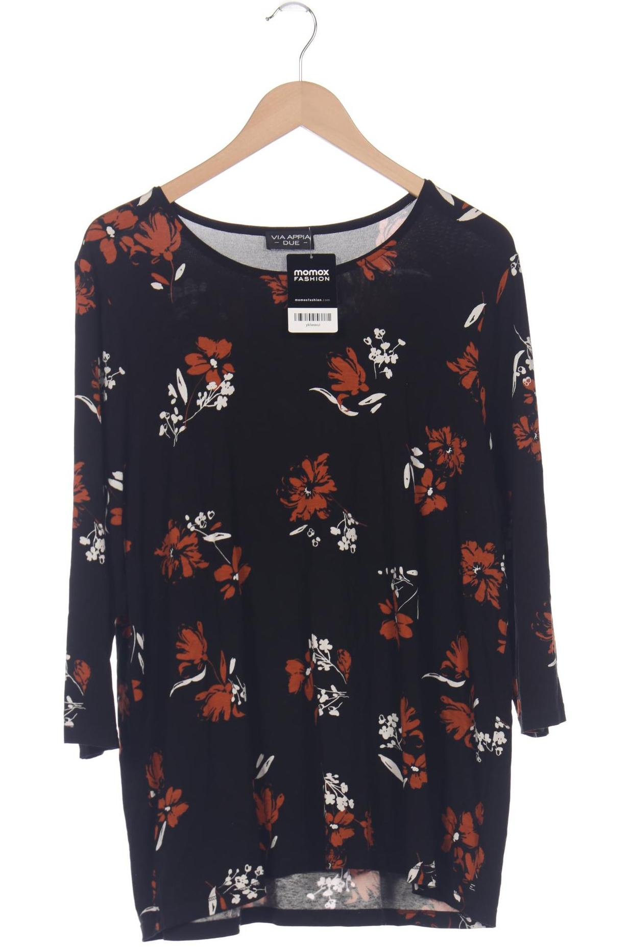 

VIA Appia DUE Damen Langarmshirt, schwarz, Gr. 46