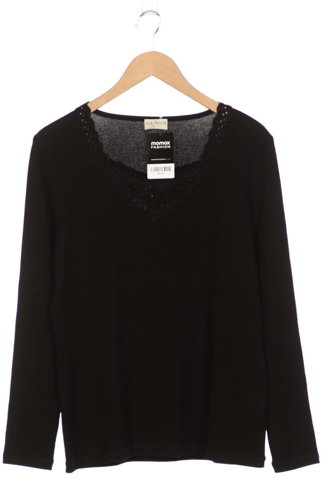 

VIA Appia DUE Damen Pullover, schwarz, Gr. 42