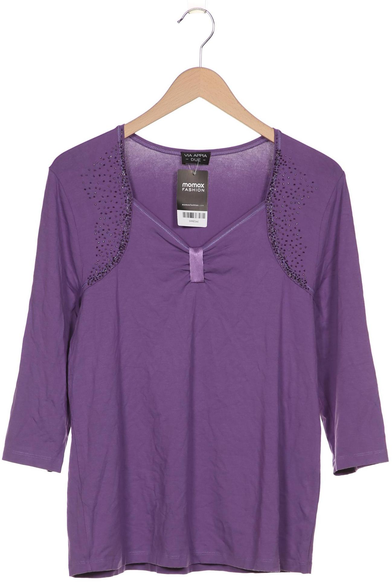 

VIA Appia DUE Damen Langarmshirt, flieder, Gr. 42