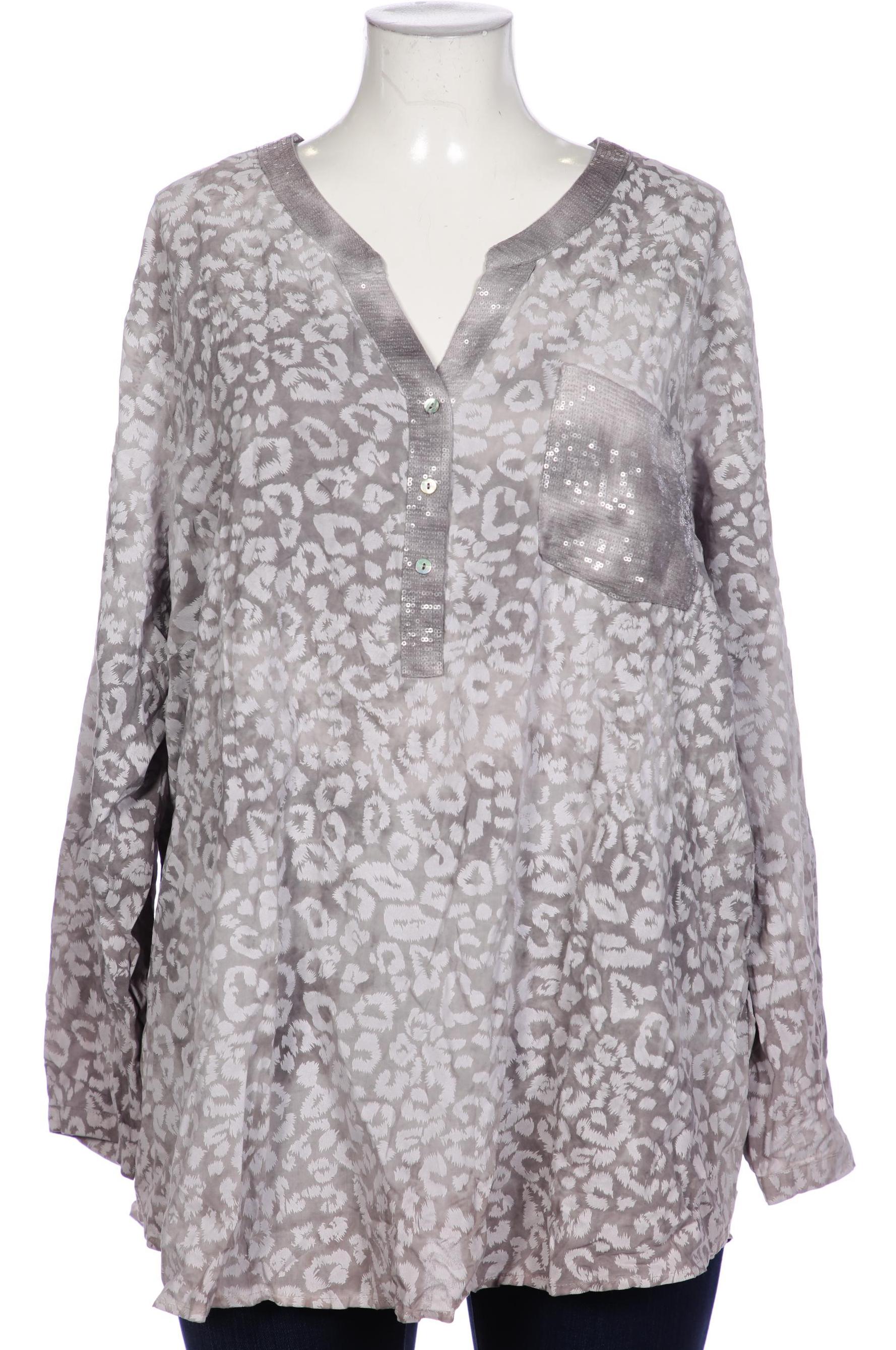 

VIA Appia DUE Damen Bluse, grau, Gr. 52