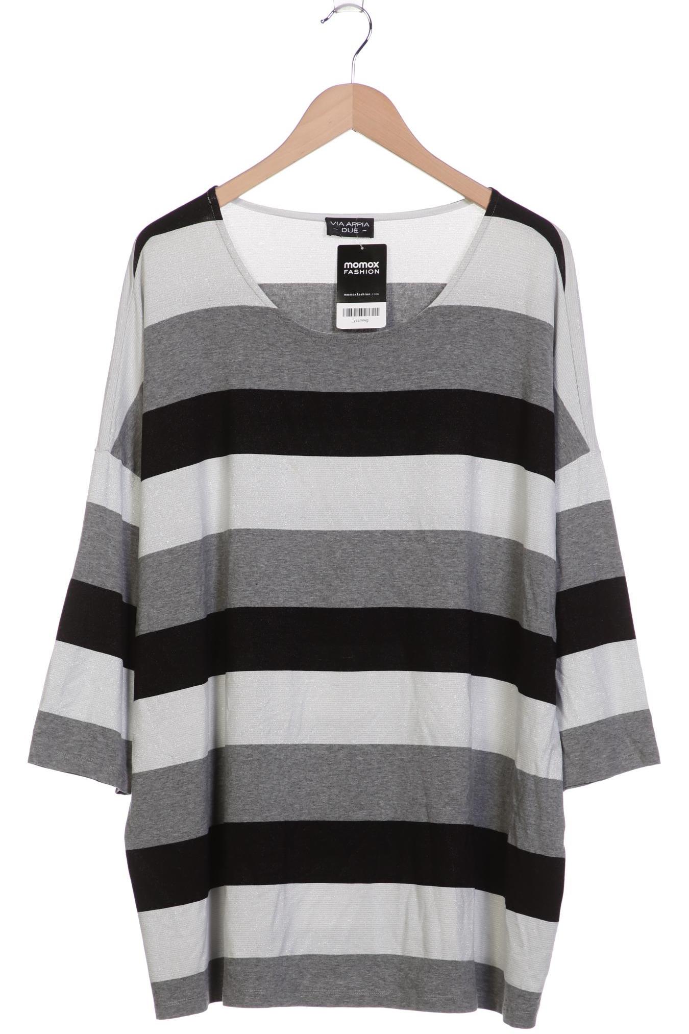 

VIA Appia DUE Damen Langarmshirt, grau, Gr. 52