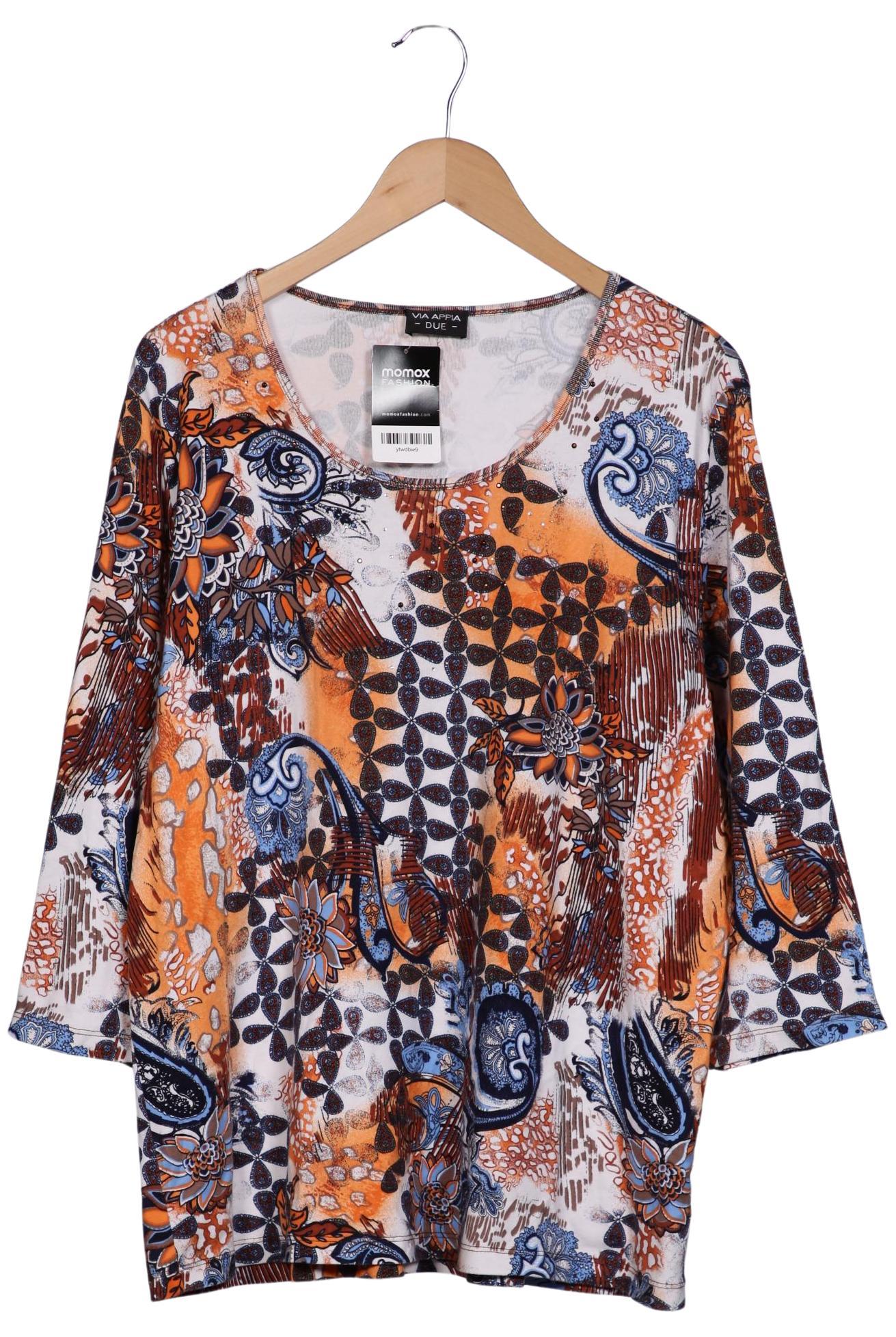 

VIA Appia DUE Damen Langarmshirt, mehrfarbig, Gr. 50