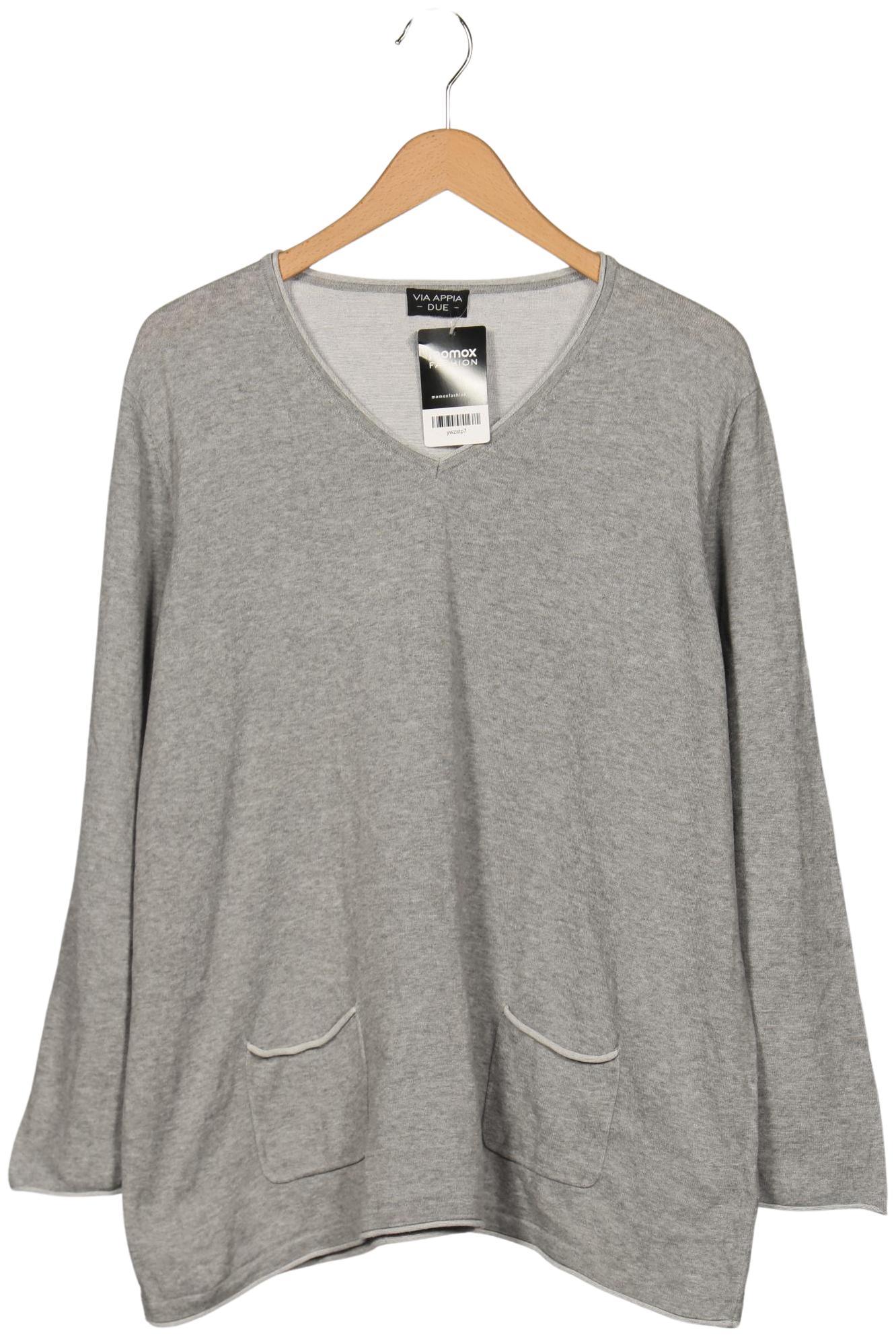 Thumbnail - VIA Appia DUE Damen Pullover, grau, Gr. 46