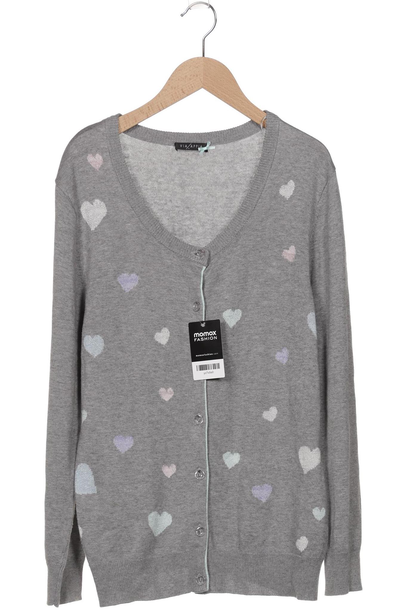 

VIA Appia DUE Damen Strickjacke, grau, Gr. 42