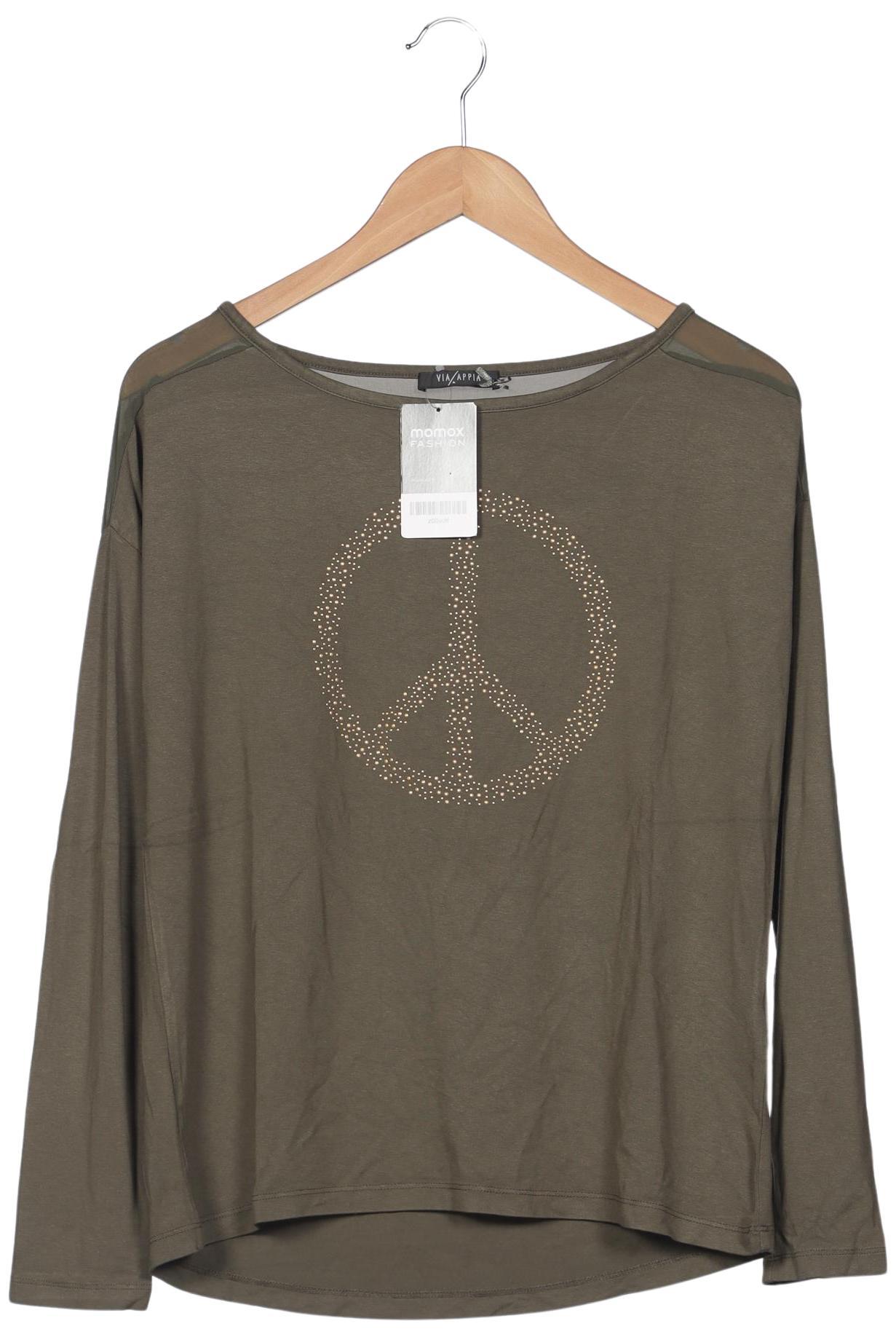 

VIA Appia DUE Damen Langarmshirt, grün, Gr. 38