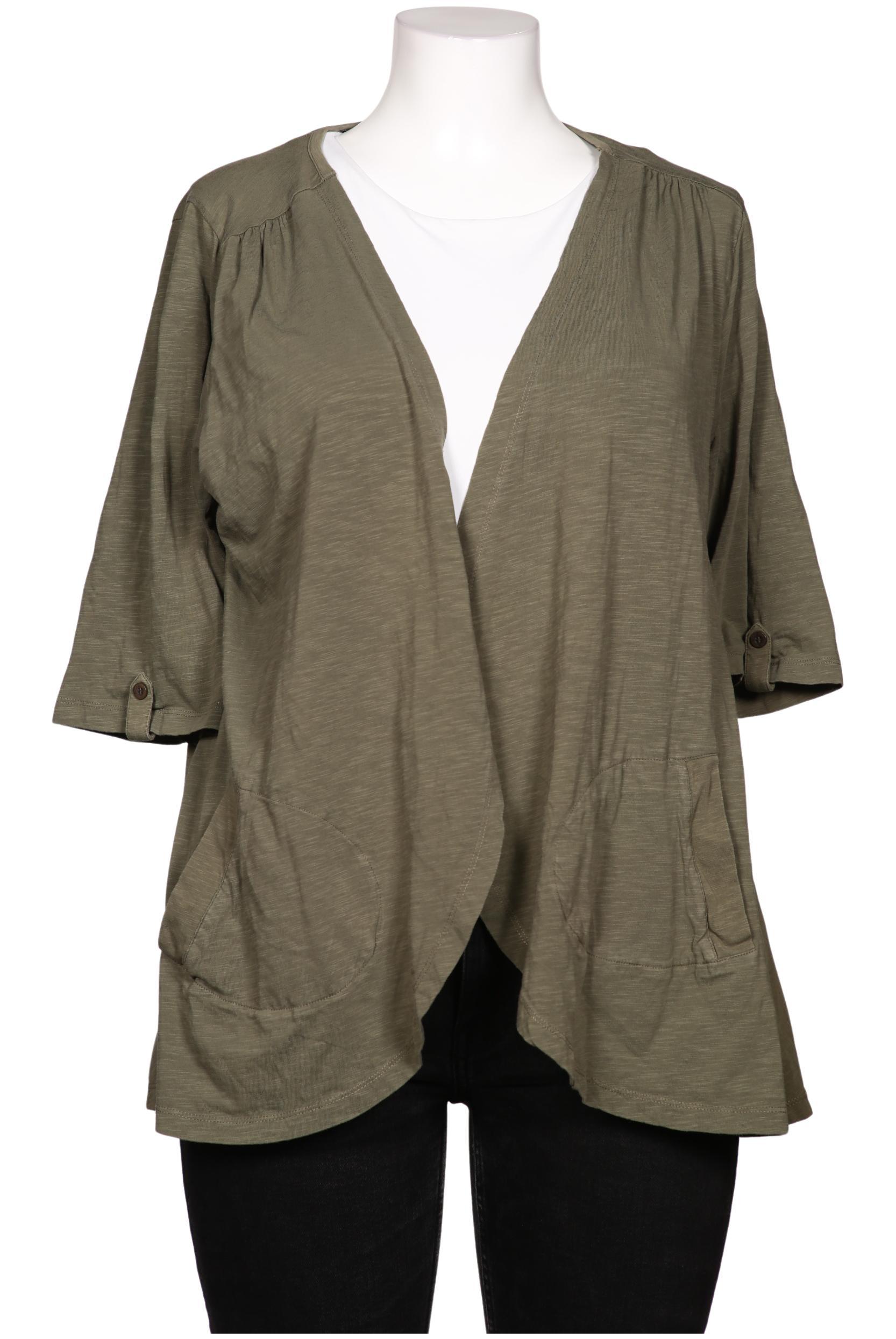 Thumbnail - VIA Appia DUE Damen Strickjacke, grün, Gr. 48