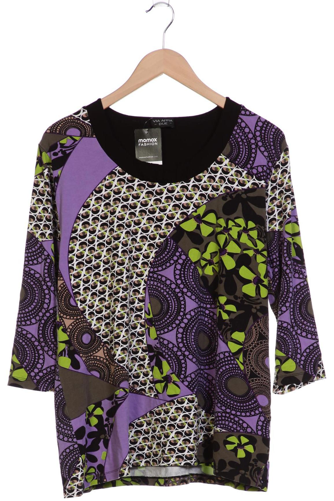 

VIA Appia DUE Damen Langarmshirt, mehrfarbig, Gr. 48
