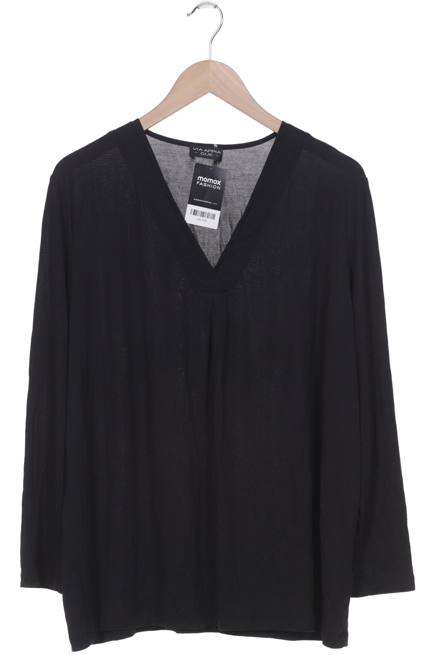 

VIA APPIA DUE Damen Langarmshirt, schwarz