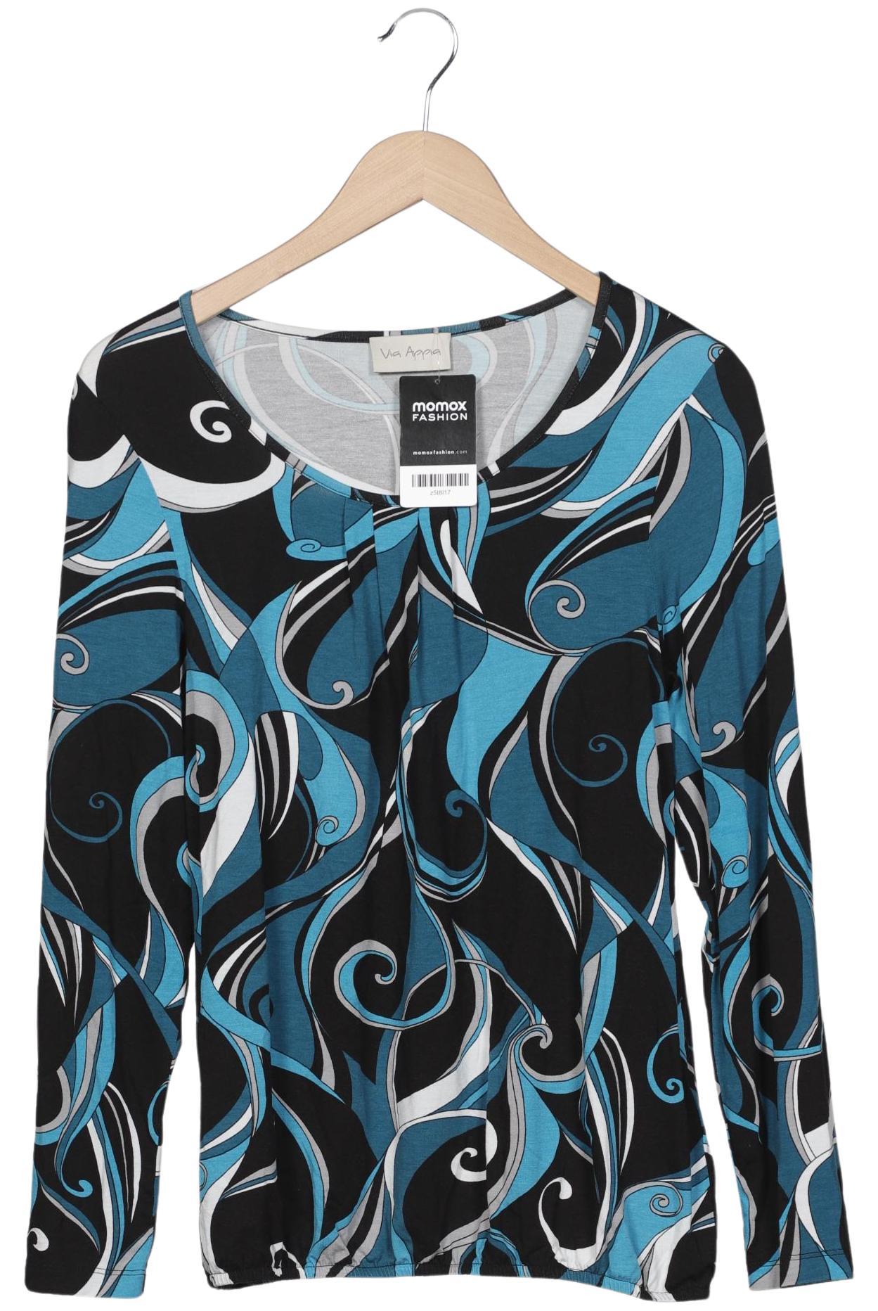 

VIA Appia DUE Damen Langarmshirt, mehrfarbig, Gr. 36