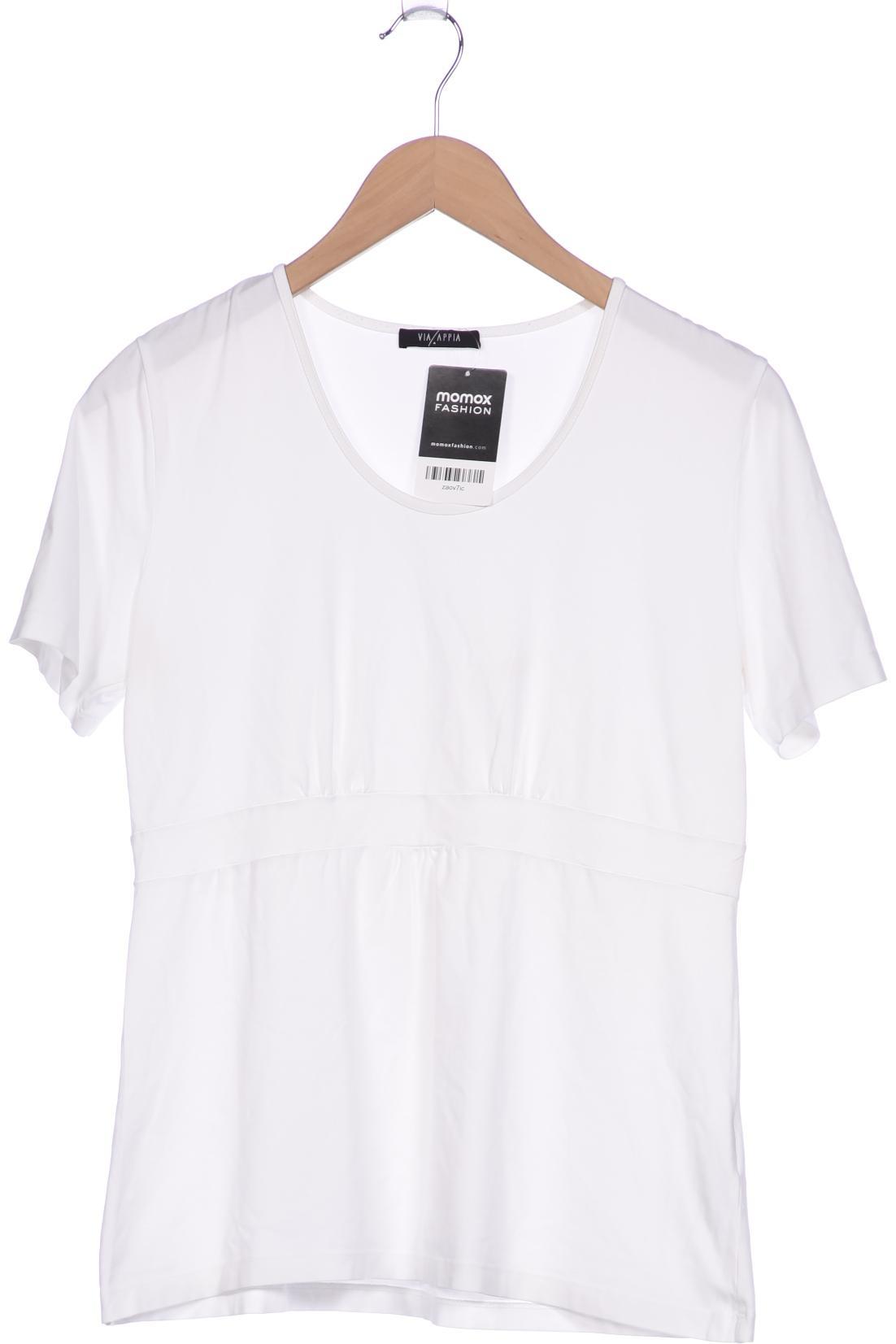

VIA Appia DUE Damen T-Shirt, weiß, Gr. 40