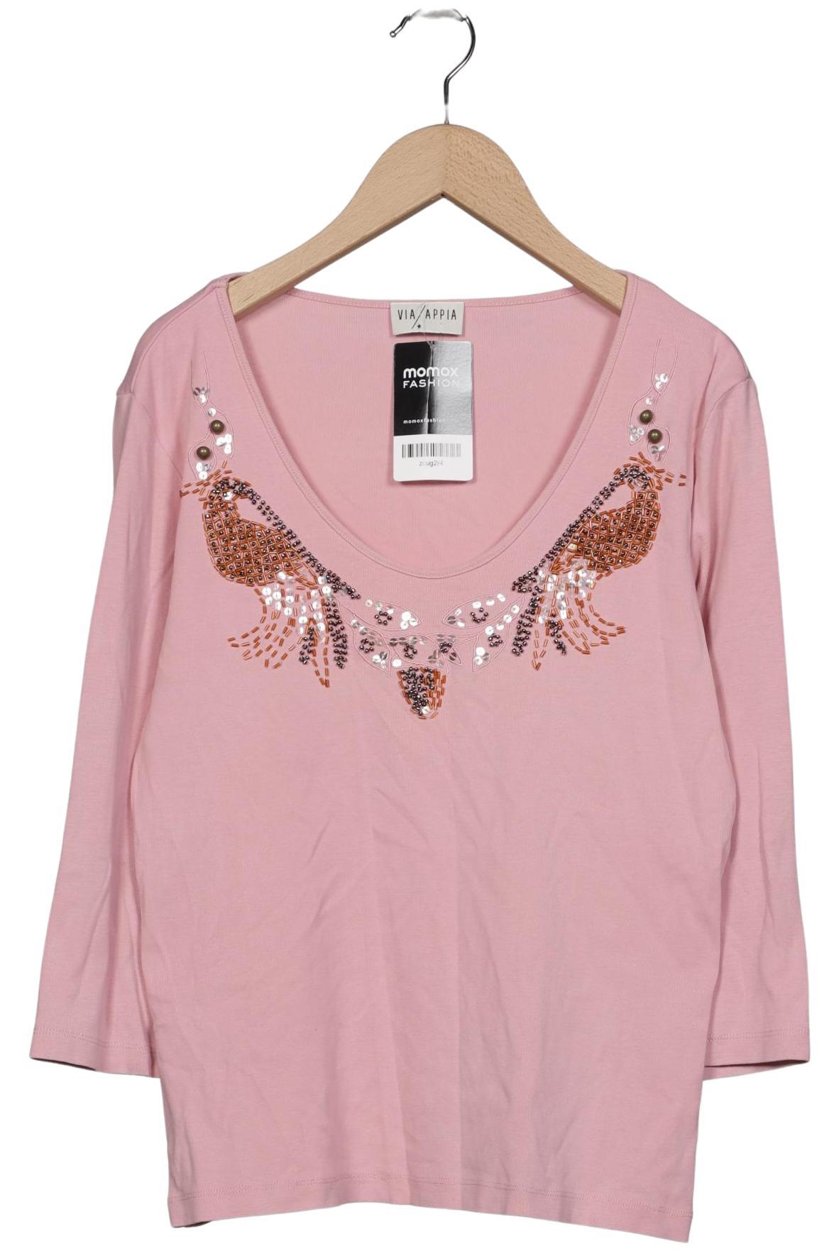 

VIA Appia DUE Damen Langarmshirt, pink, Gr. 36