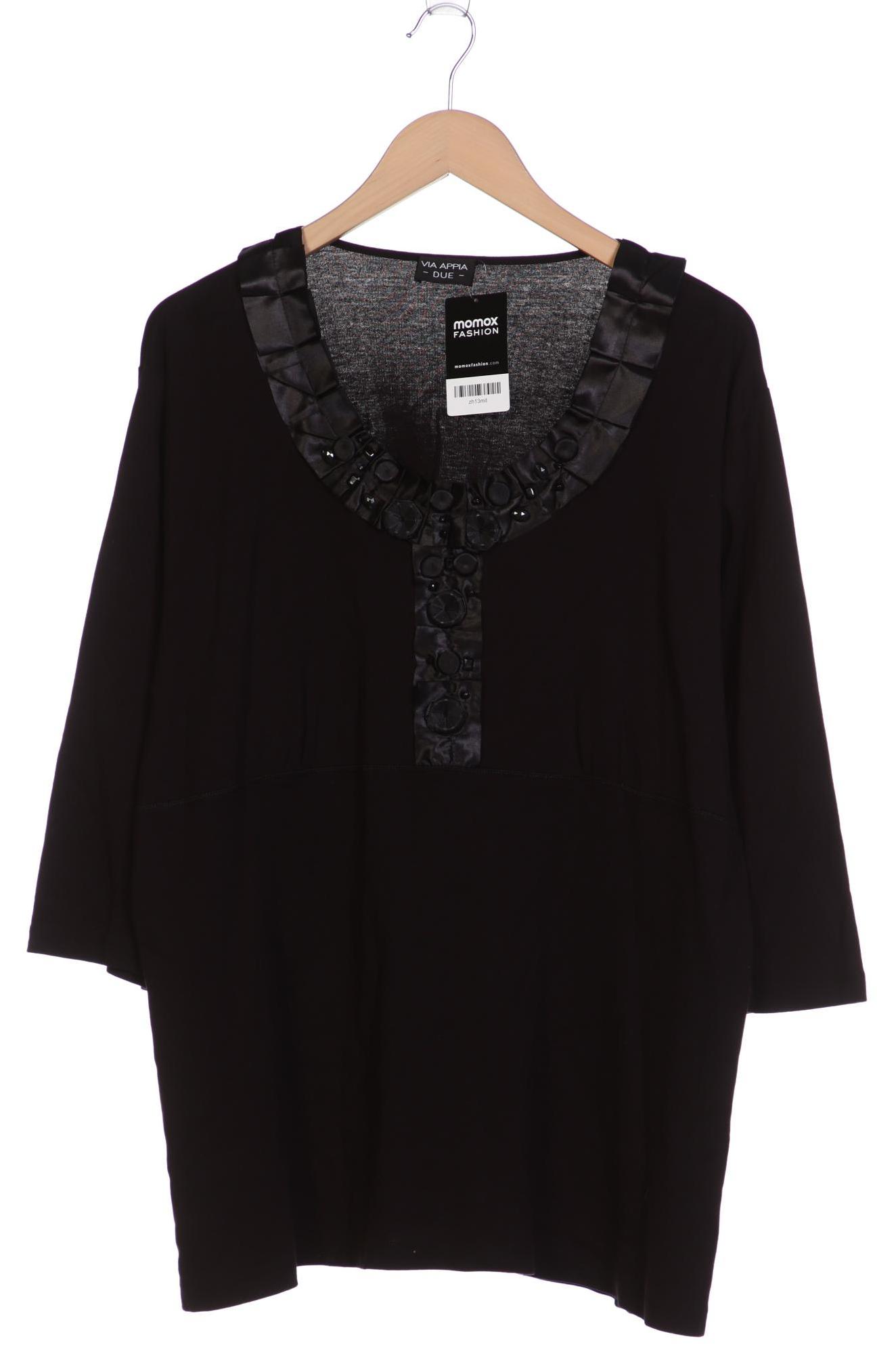

VIA APPIA DUE Damen Langarmshirt, schwarz
