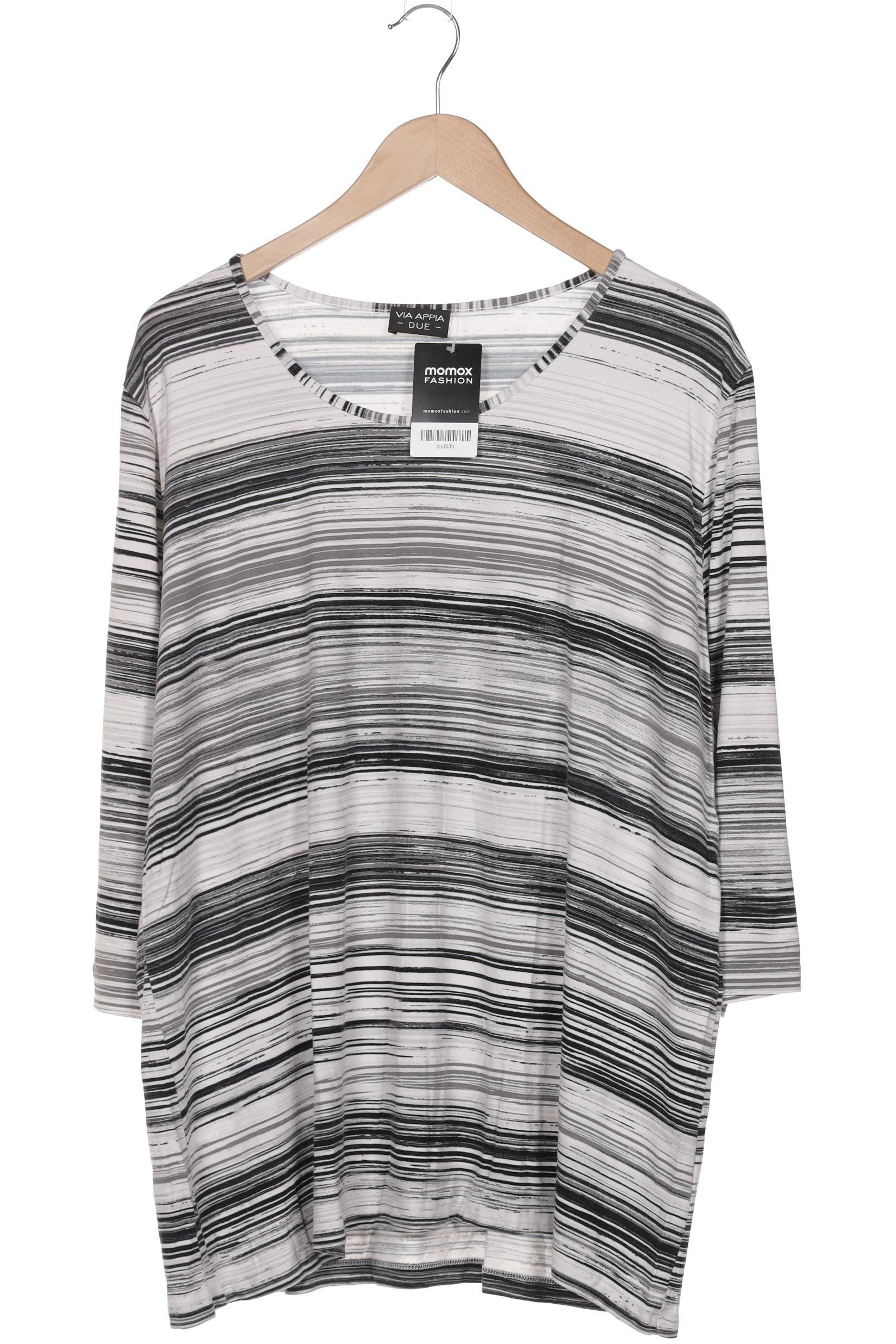 

VIA Appia DUE Damen Langarmshirt, grau, Gr. 50