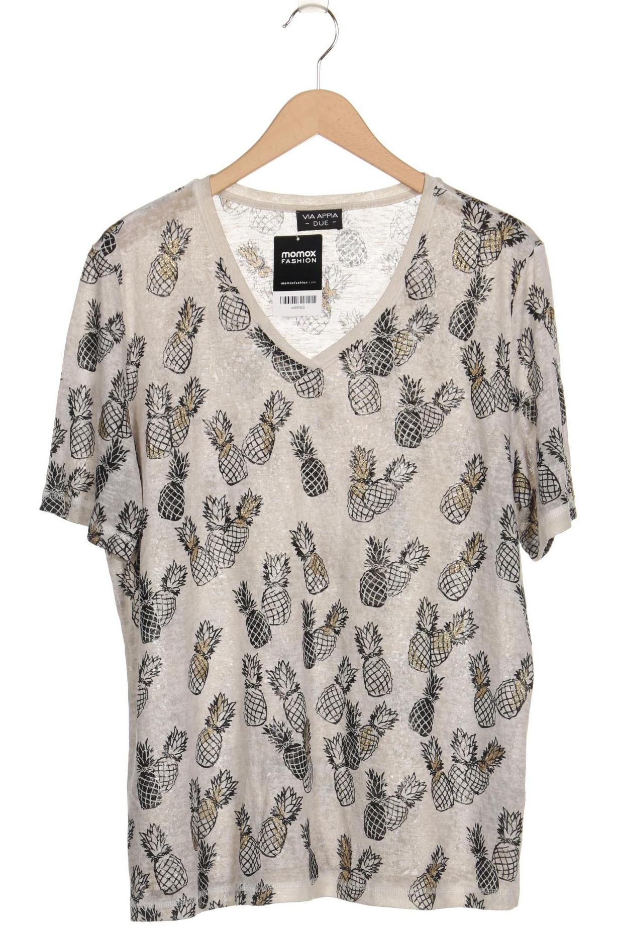 

VIA Appia DUE Damen T-Shirt, beige, Gr. 46