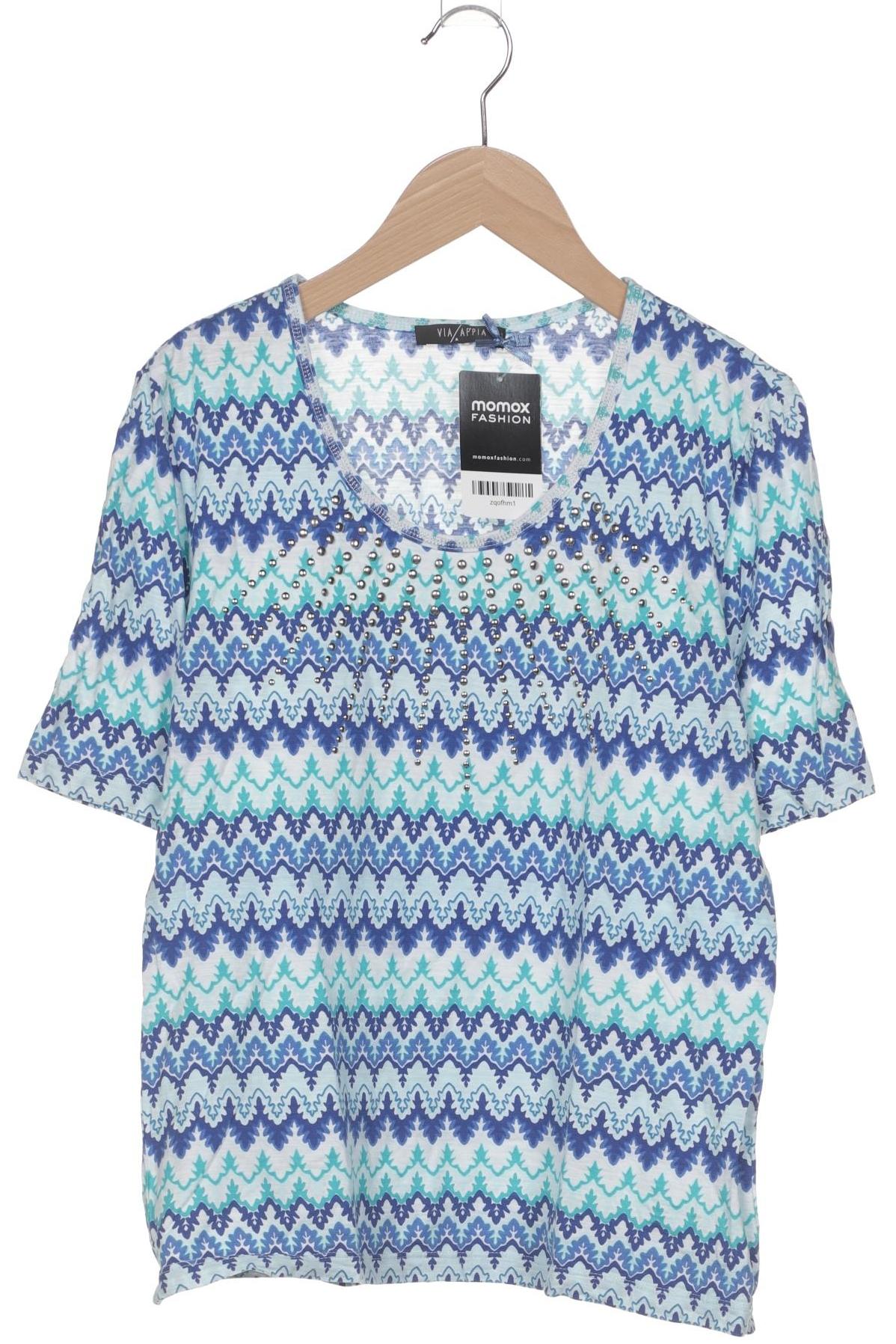 

VIA Appia DUE Damen T-Shirt, blau, Gr. 38