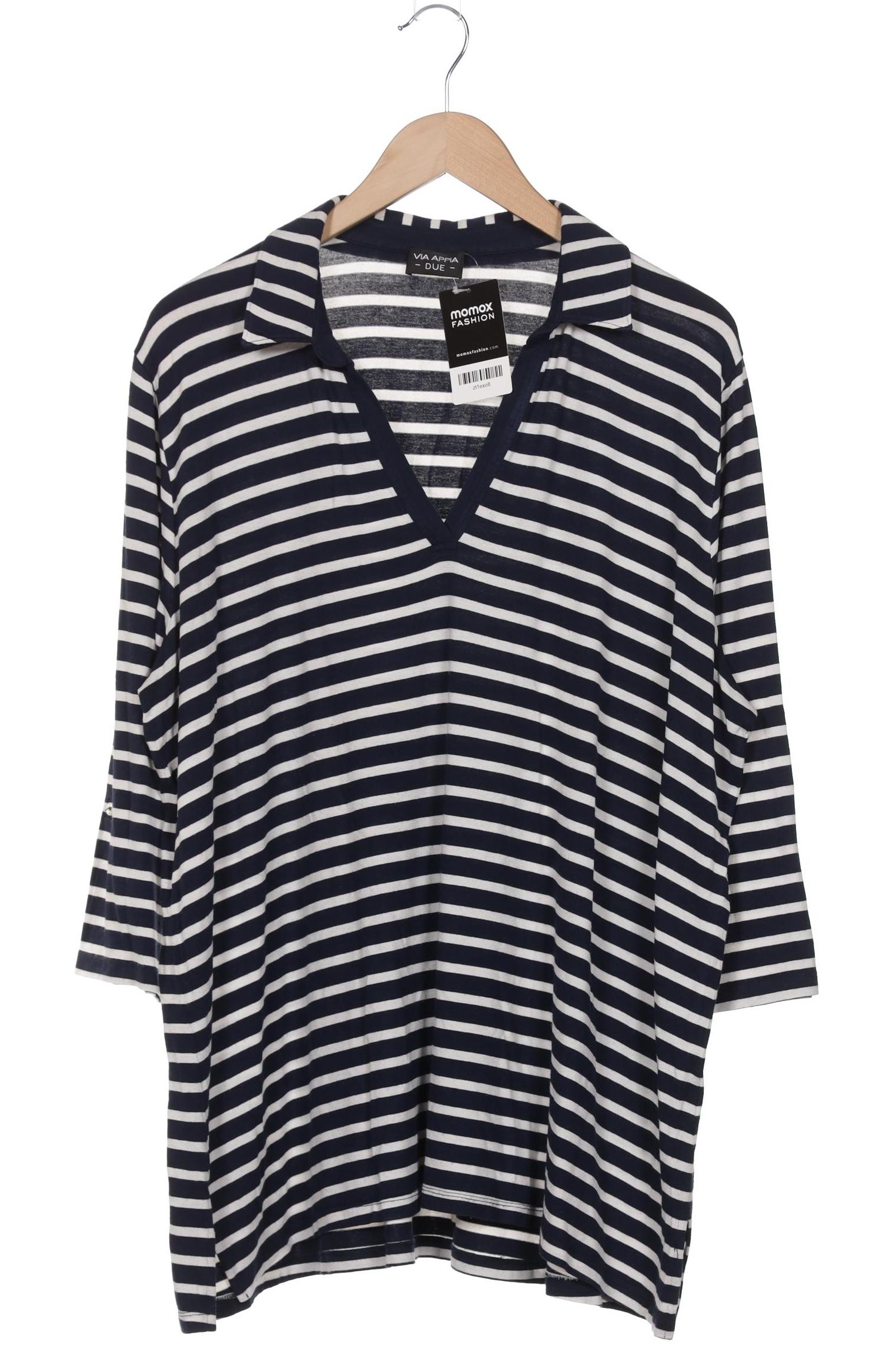 

VIA Appia DUE Damen Langarmshirt, marineblau, Gr. 48