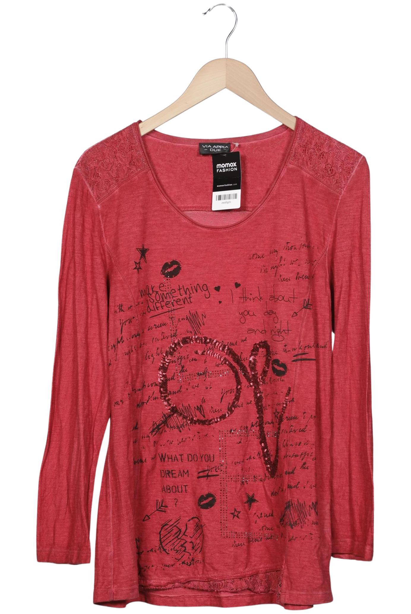 

VIA Appia DUE Damen Langarmshirt, rot, Gr. 44