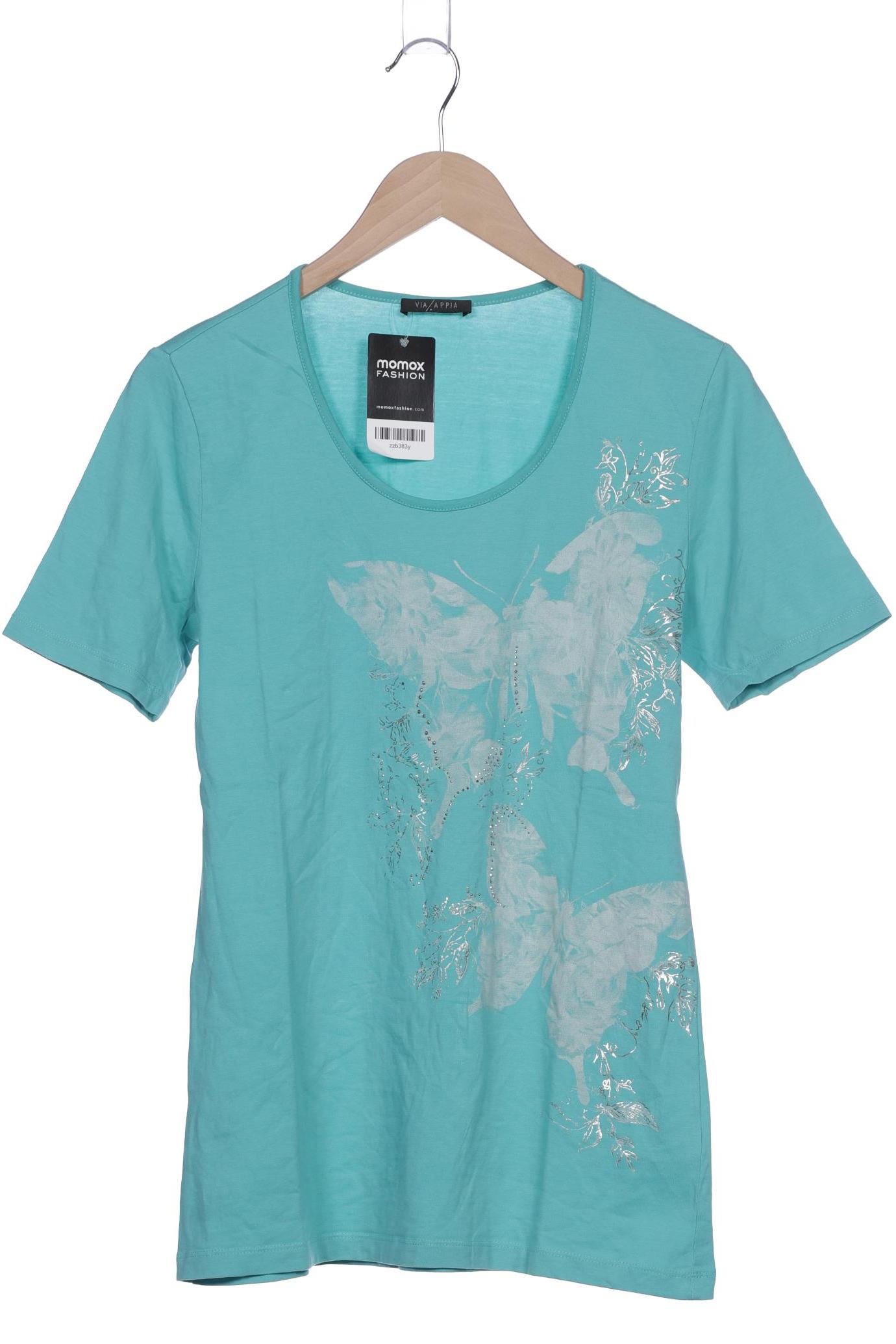 

VIA Appia DUE Damen T-Shirt, blau, Gr. 40
