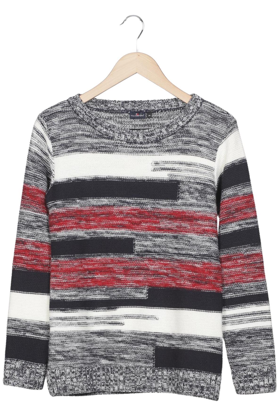 

Via Cortesa Damen Pullover, mehrfarbig, Gr. 36
