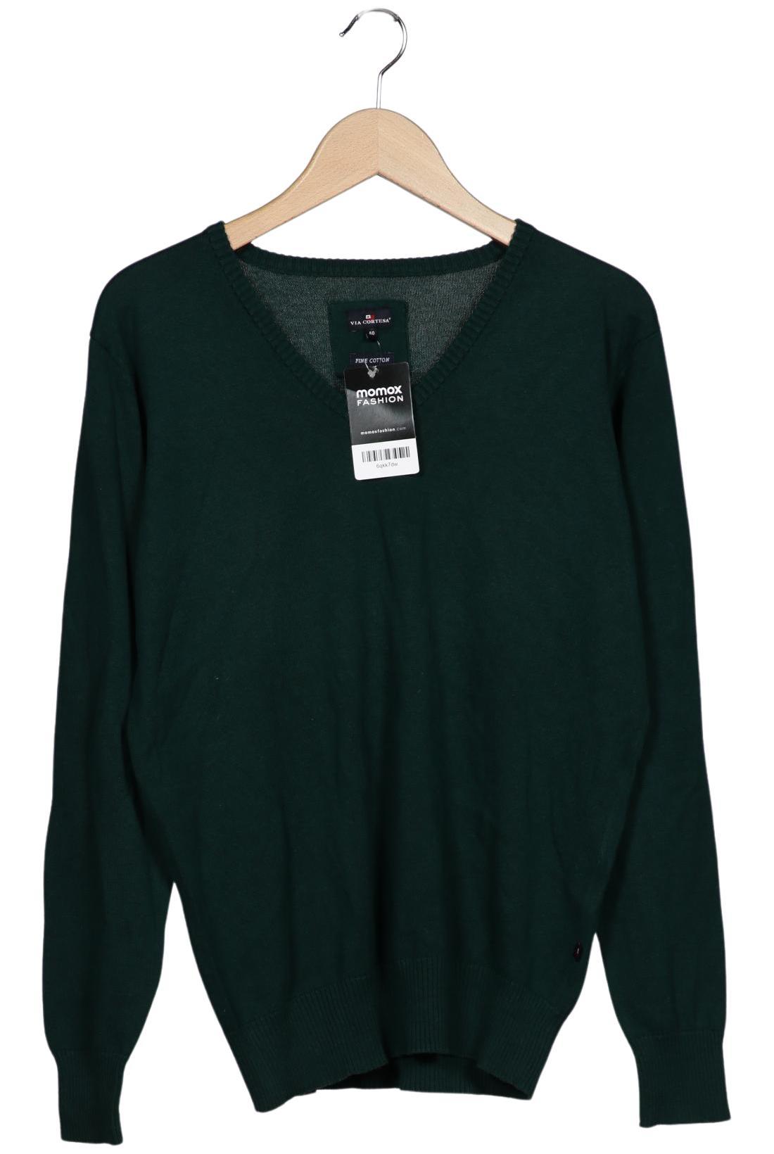 

Via Cortesa Damen Pullover, grün, Gr. 40