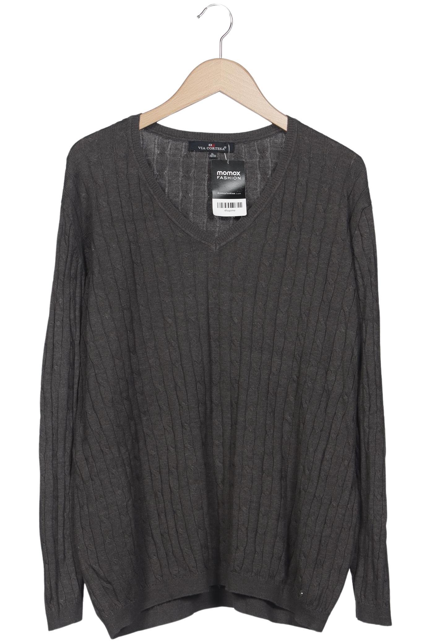 

Via Cortesa Damen Pullover, grau, Gr. 44