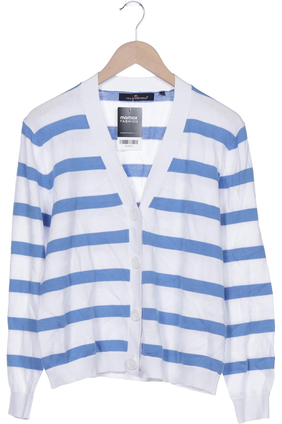 

Via Cortesa Damen Strickjacke, weiß