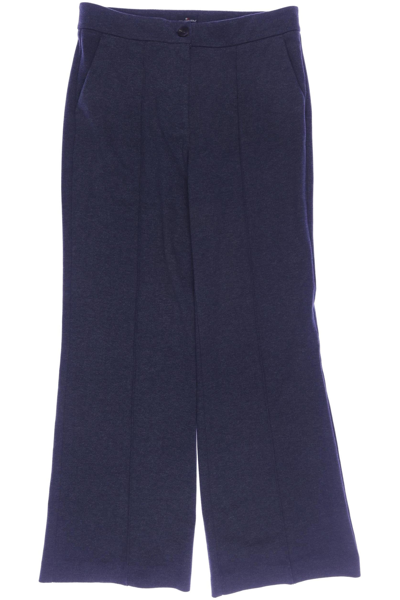 

Via Cortesa Damen Stoffhose, marineblau, Gr. 38