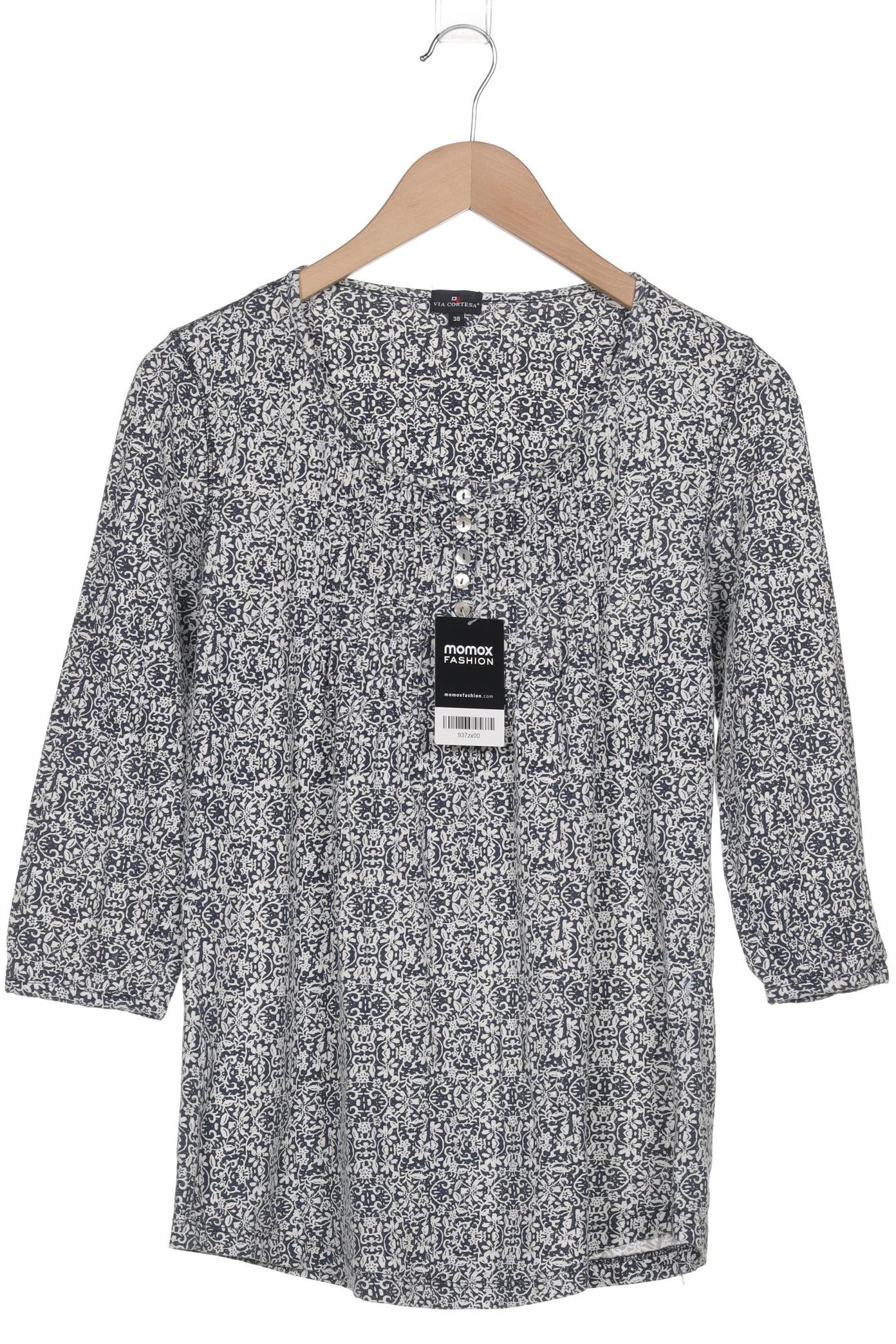

Via Cortesa Damen T-Shirt, marineblau, Gr. 38