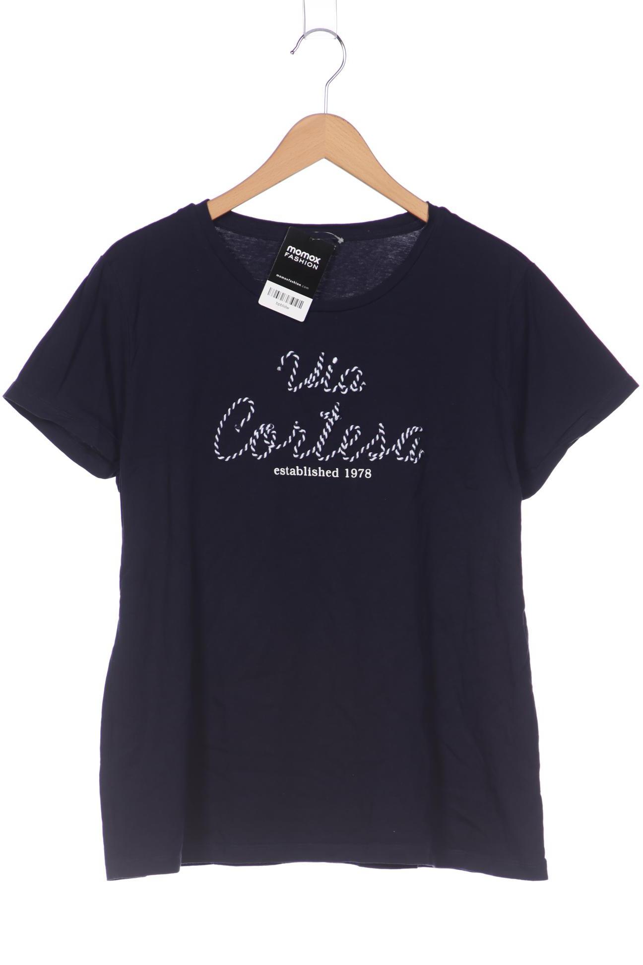 

Via Cortesa Damen T-Shirt, marineblau, Gr. 46