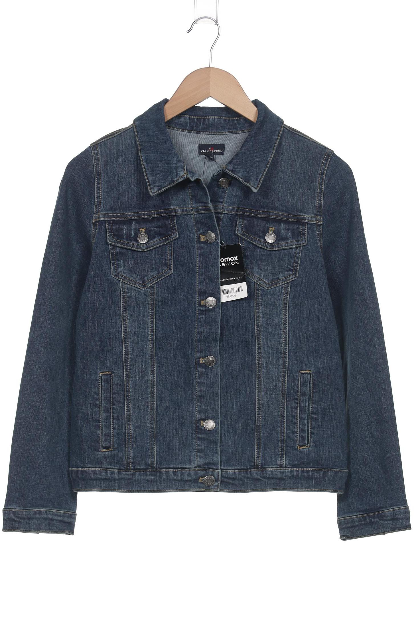 

Via Cortesa Damen Jacke, blau, Gr. 36