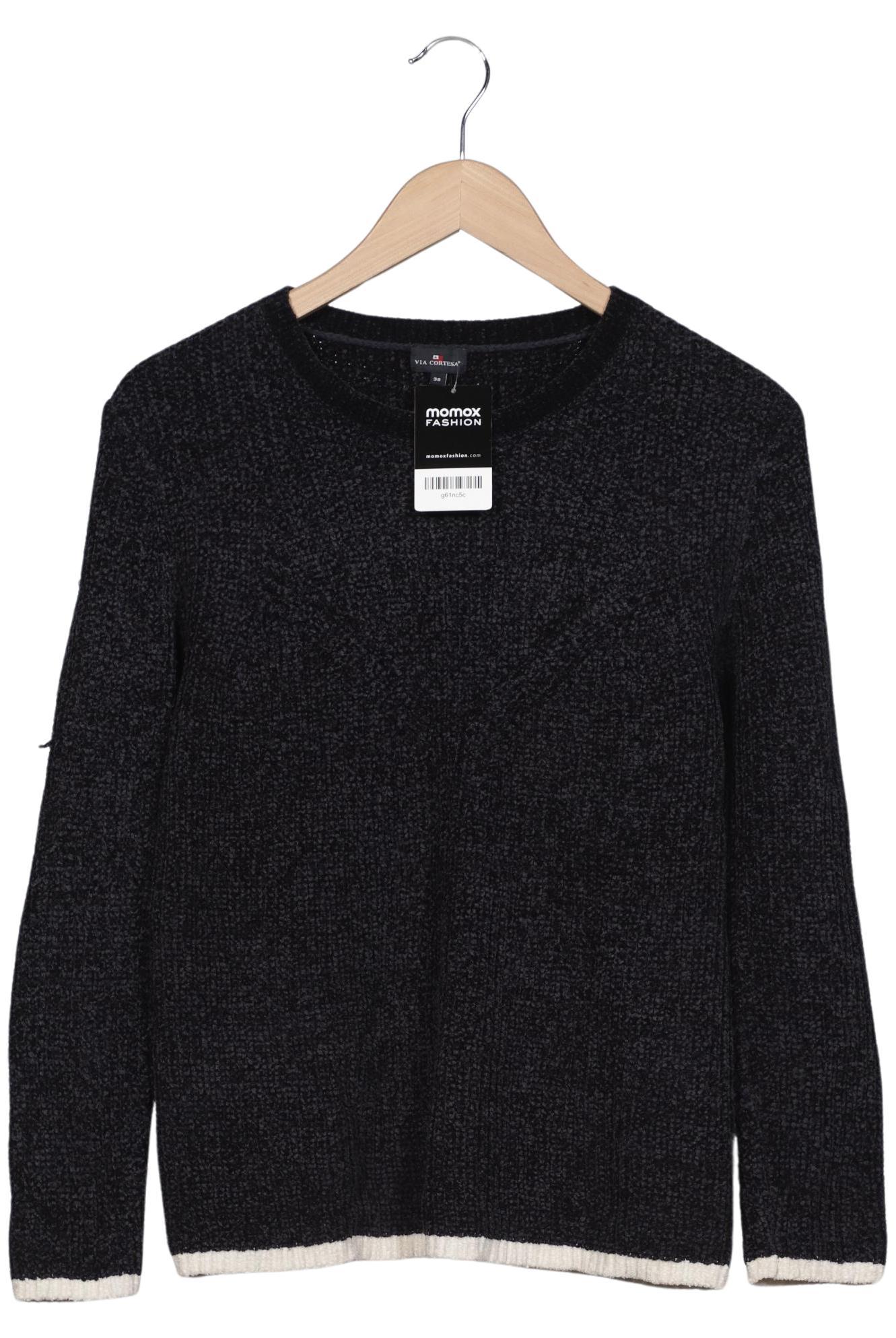 

Via Cortesa Damen Pullover, marineblau, Gr. 38