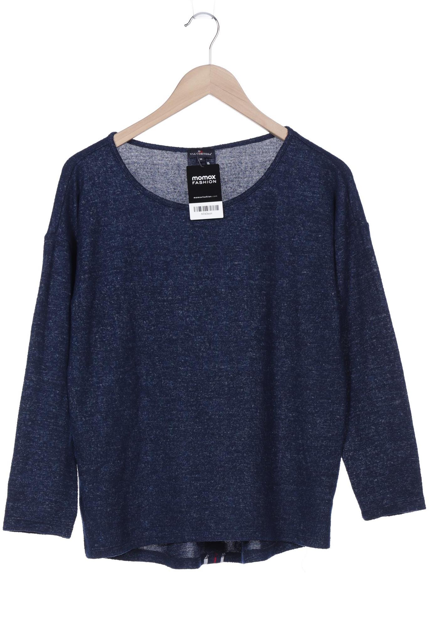 

Via Cortesa Damen Pullover, marineblau, Gr. 36