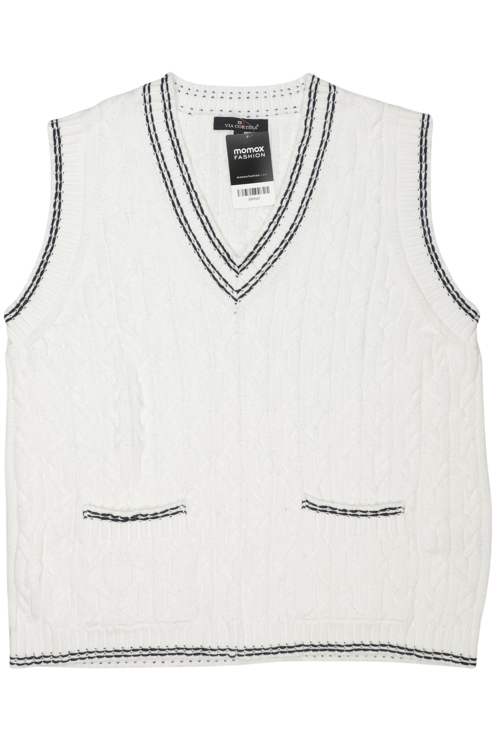 

Via Cortesa Damen Pullover, weiß, Gr. 44