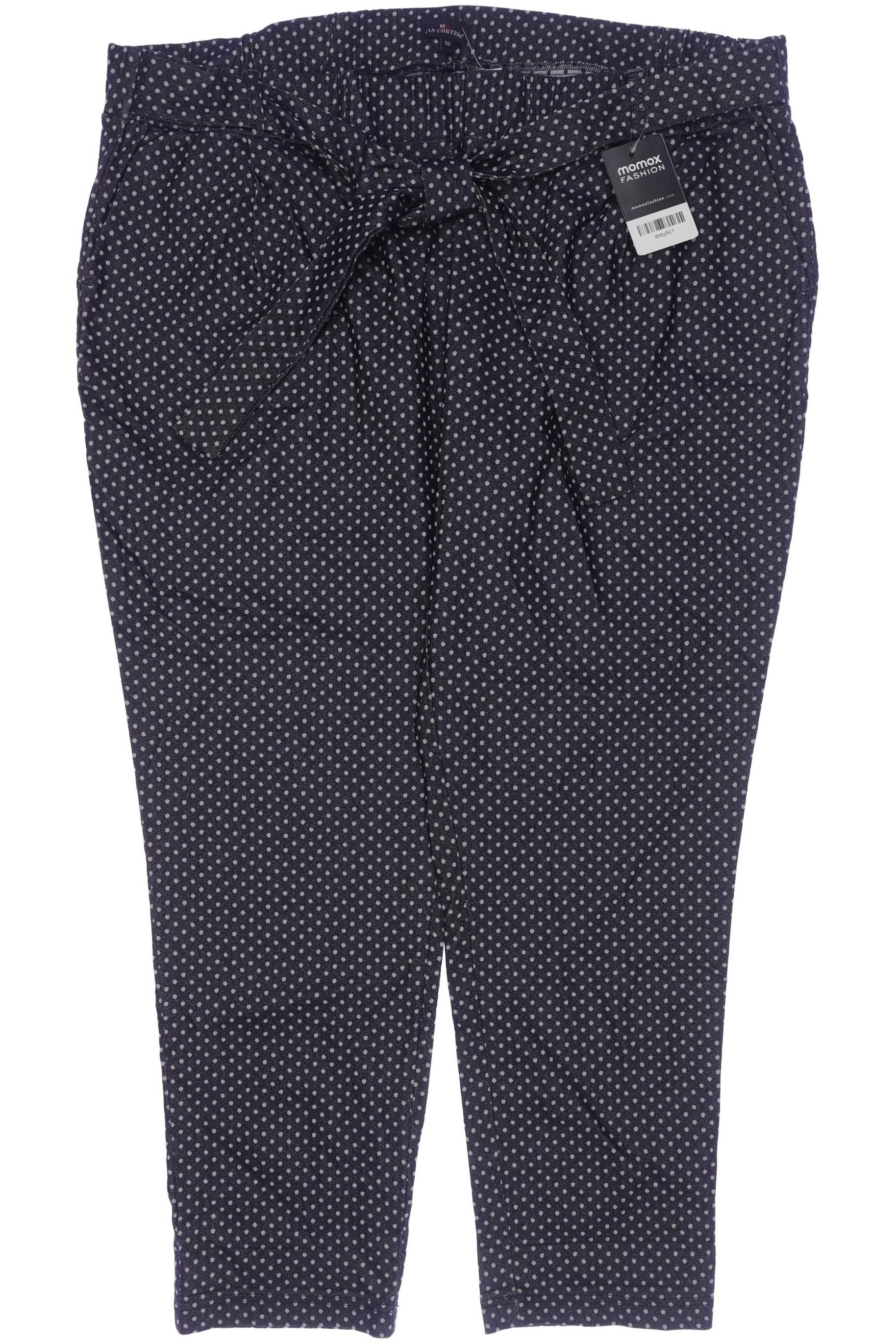 

Via Cortesa Damen Stoffhose, marineblau, Gr. 50