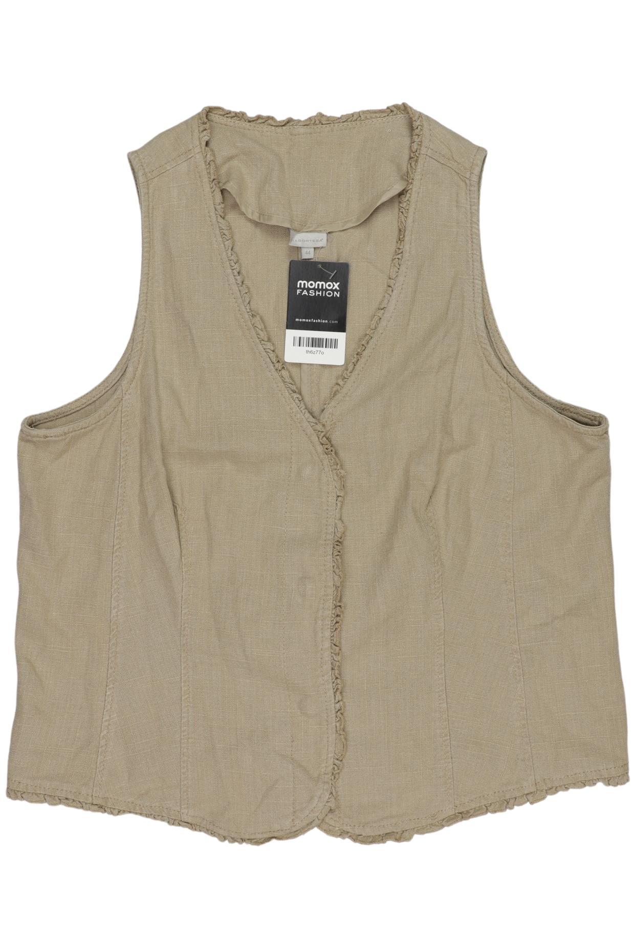 

Via Cortesa Damen Weste, beige, Gr. 44