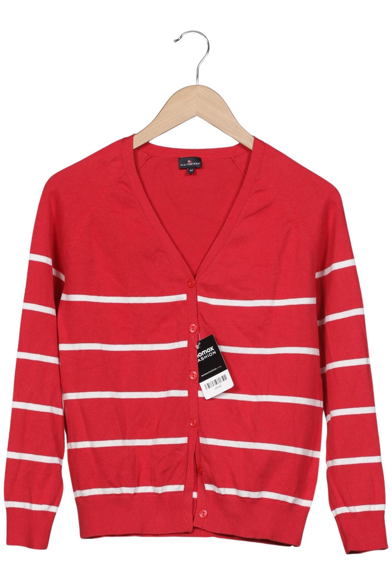 

Via Cortesa Damen Strickjacke, mehrfarbig, Gr. 42