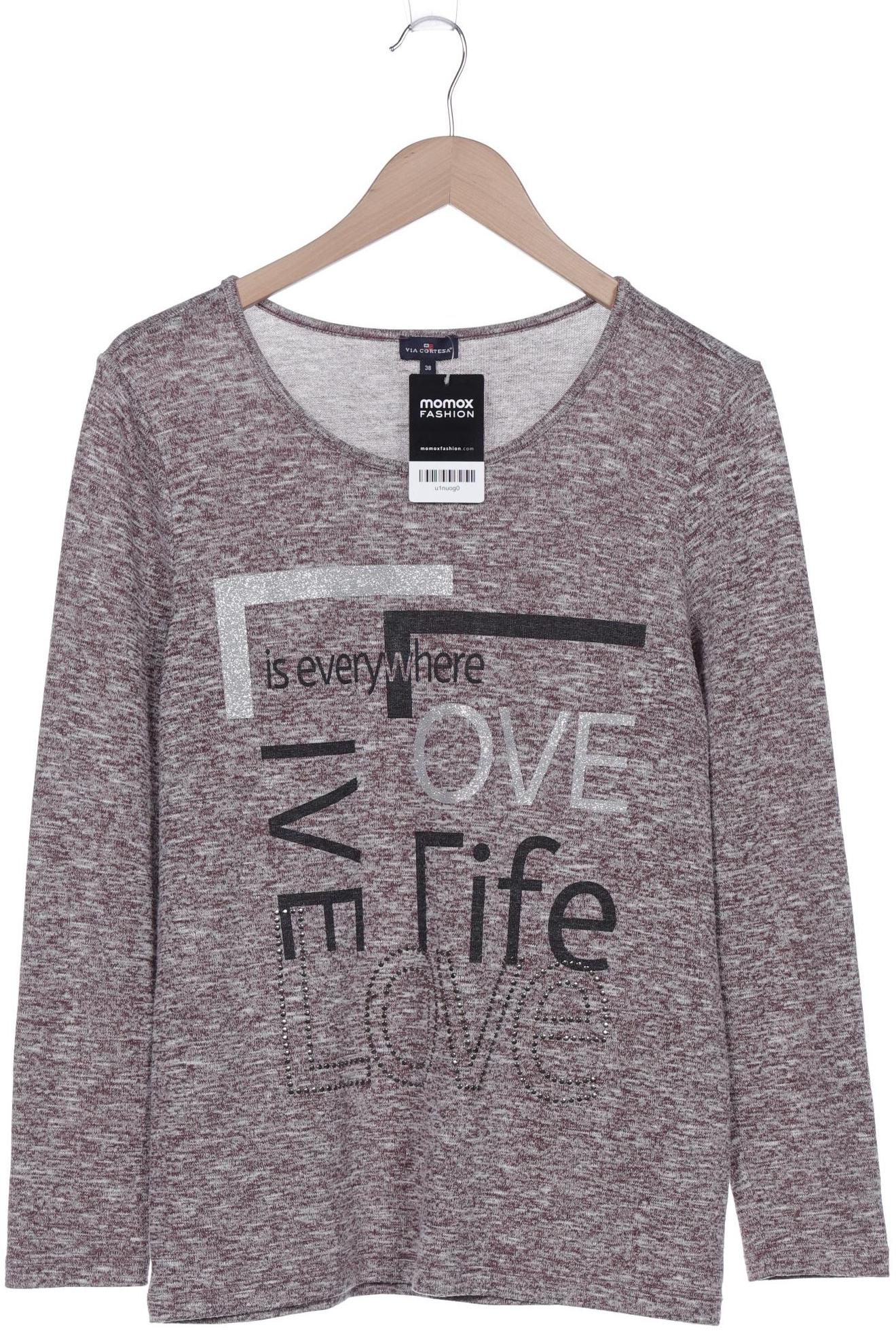 

Via Cortesa Damen Pullover, braun, Gr. 38