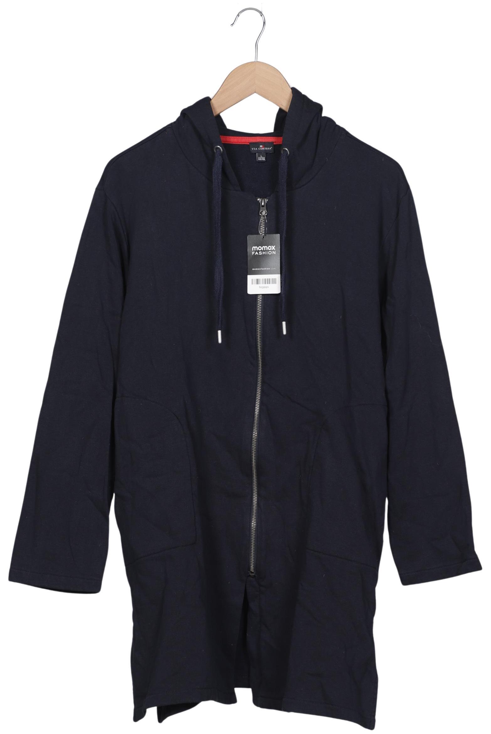 

Via Cortesa Damen Kapuzenpullover, marineblau, Gr. 42