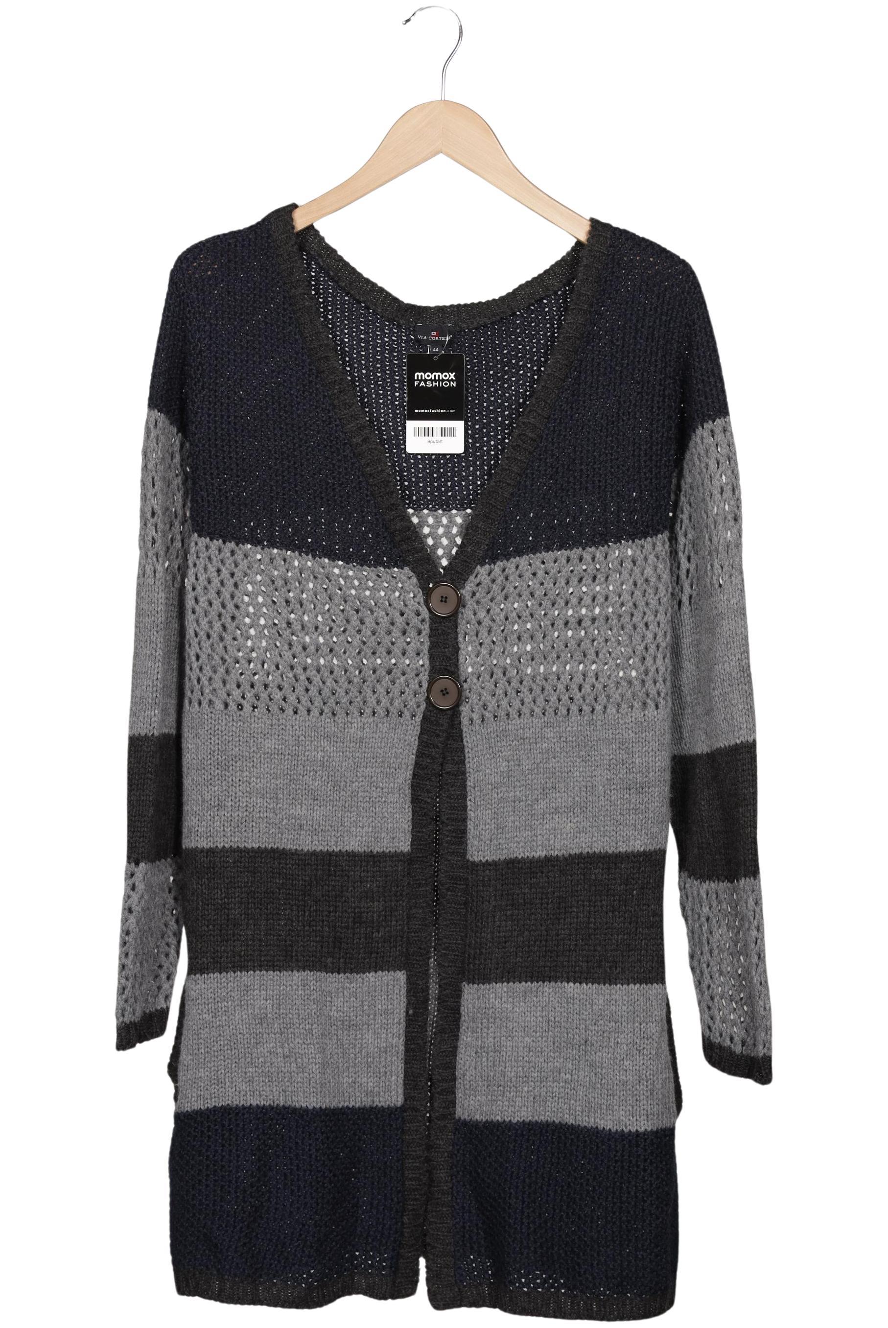 

Via Cortesa Damen Strickjacke, mehrfarbig, Gr. 44