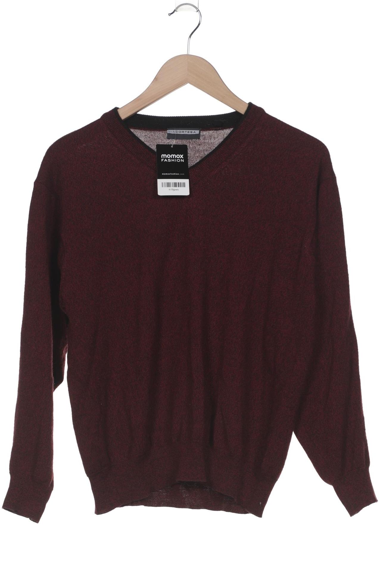 

Via Cortesa Herren Pullover, bordeaux, Gr. 50