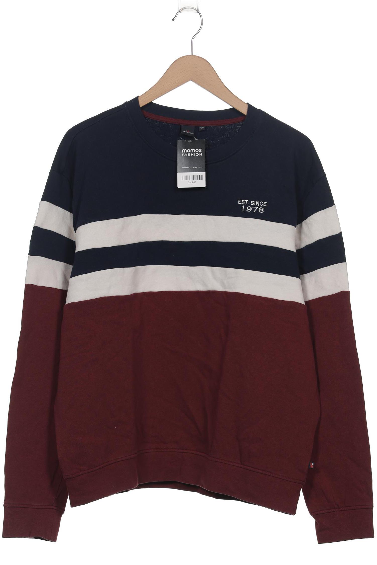 

Via Cortesa Herren Sweatshirt, bordeaux, Gr. 56