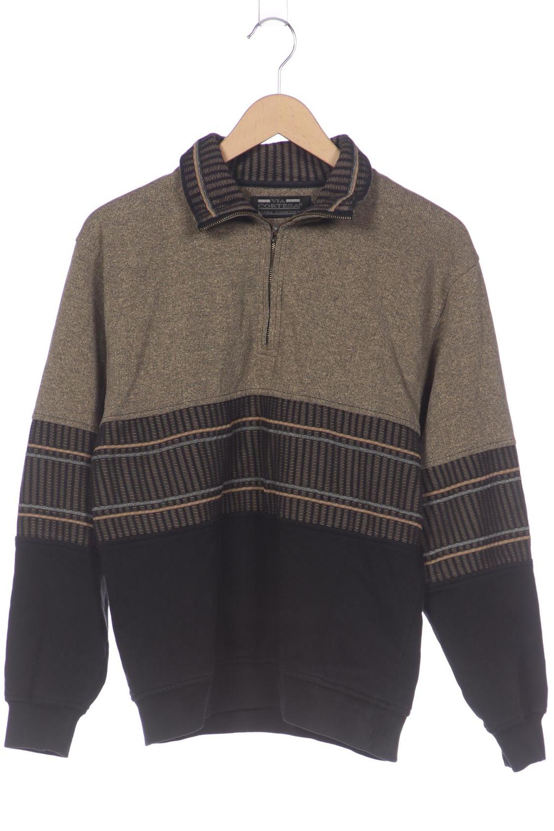 

Via Cortesa Herren Sweatshirt, schwarz, Gr. 48