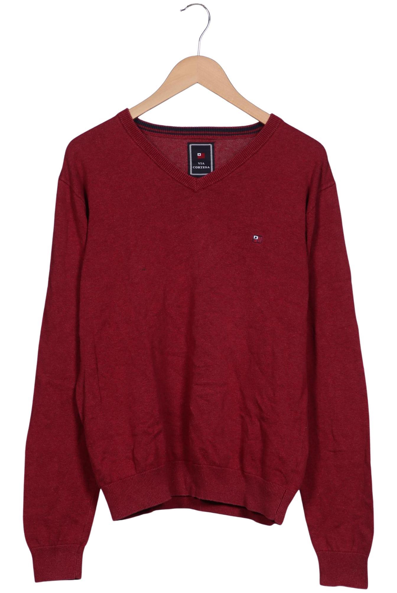 

Via Cortesa Herren Pullover, rot, Gr. 50